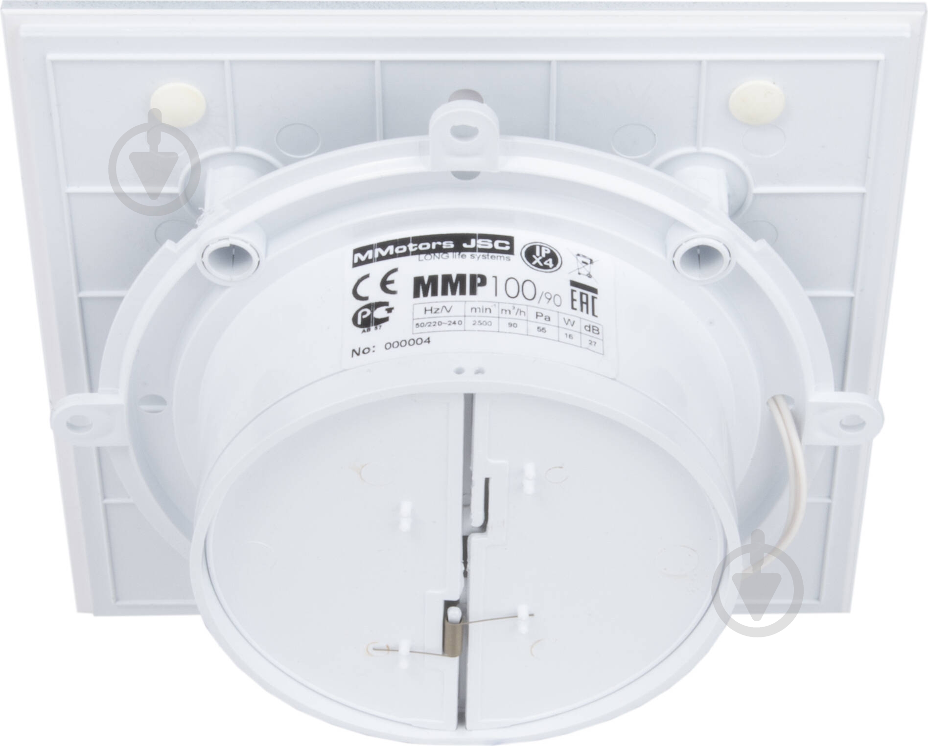 Вентилятор MMotors ММ-Р 06 белый матовый сверхтонкий - фото 2 Вентилятор MMotors ММ-Р 06 белый матовый сверхтонкий - фото 2