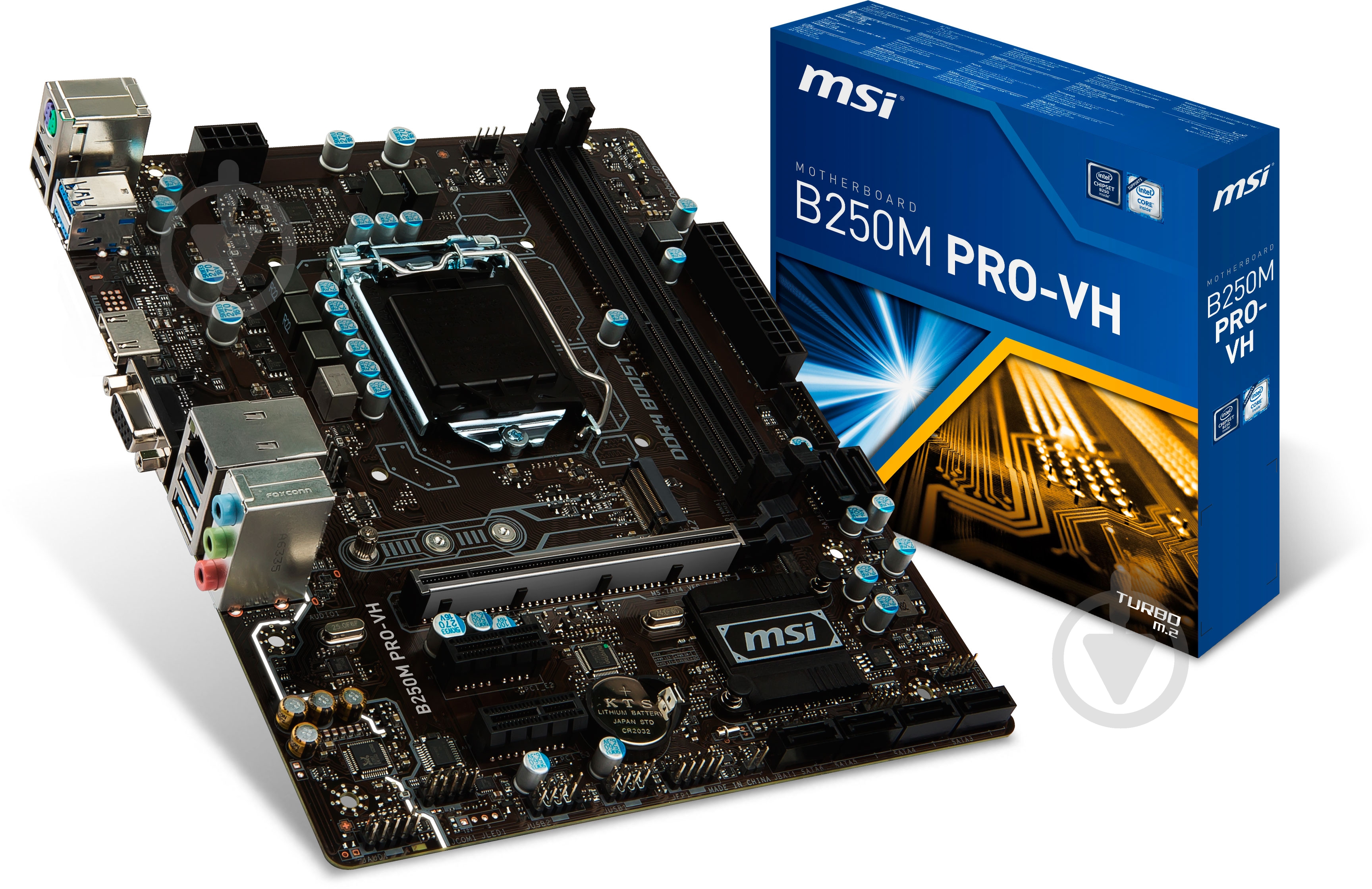 Материнська плата MSI B250M_PRO-VH (Socket 1151, Intel B250, mirco ATX) - фото 5 Материнська плата MSI B250M_PRO-VH (Socket 1151, Intel B250, mirco ATX) - фото 5