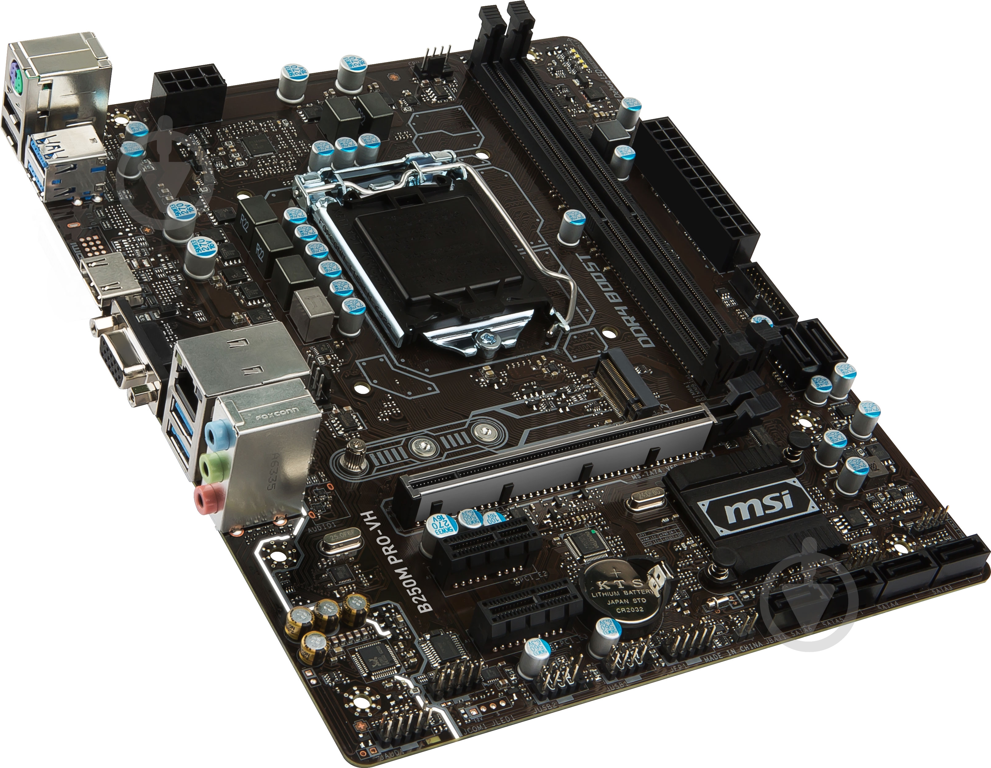 Материнська плата MSI B250M_PRO-VH (Socket 1151, Intel B250, mirco ATX) - фото 2 Материнська плата MSI B250M_PRO-VH (Socket 1151, Intel B250, mirco ATX) - фото 2