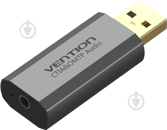 Звуковая карта Vention VAB-S19-H Grey - фото 2