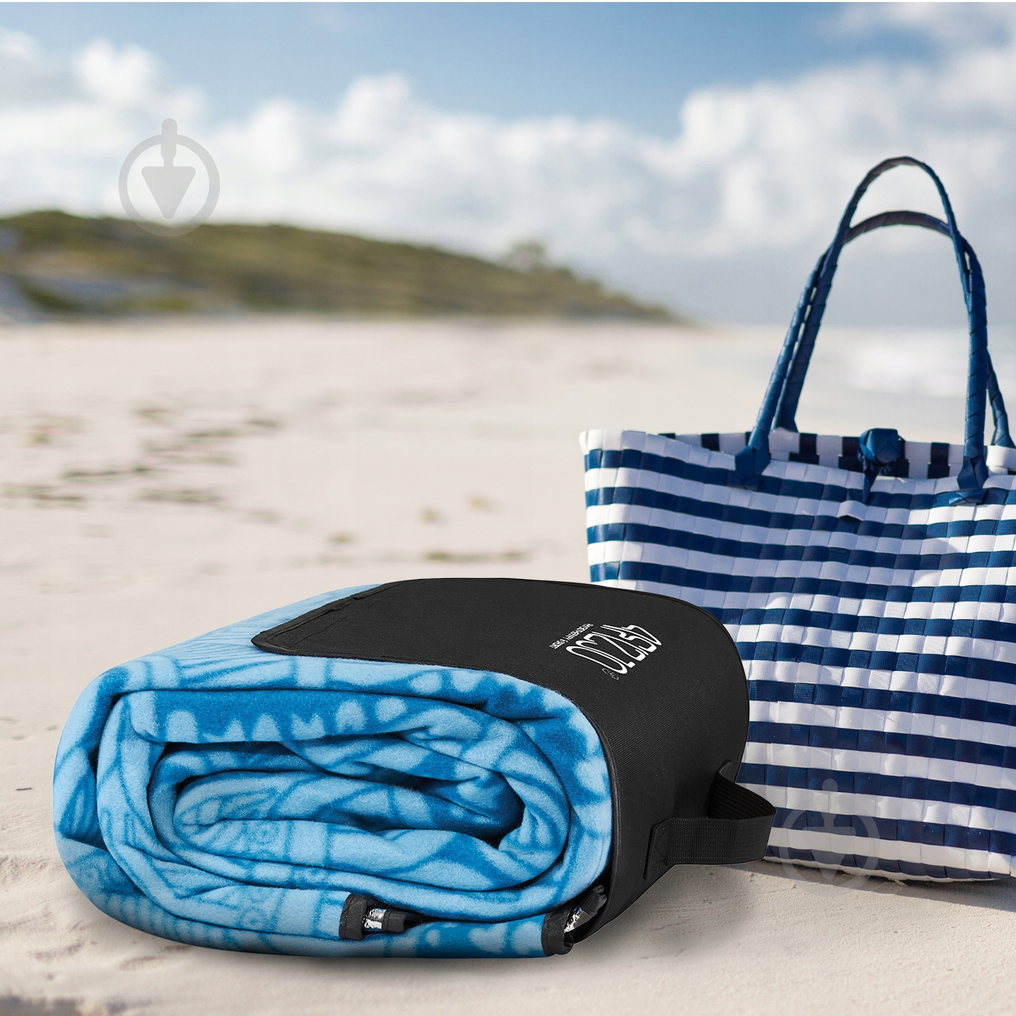 Килимок для пікніка 4fizjo (P-5905973400947) 4FJ0624 200x200 см синьо-блакитний - фото 13 Килимок для пікніка 4fizjo (P-5905973400947) 4FJ0624 200x200 см синьо-блакитний - фото 13