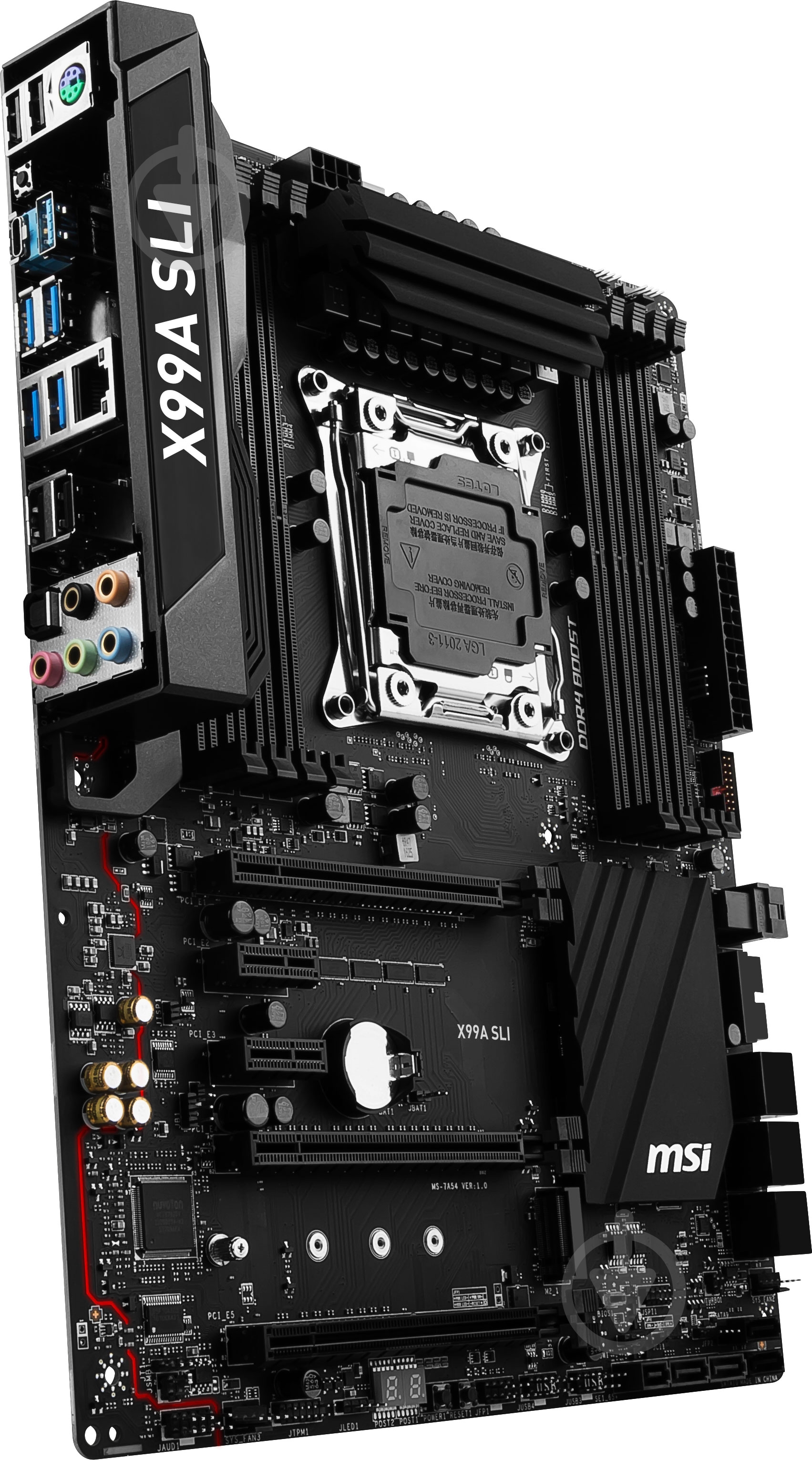 Материнская плата MSI X99A_SLI (Socket 2011-3, Intel X99, ATX) - фото 2 Материнская плата MSI X99A_SLI (Socket 2011-3, Intel X99, ATX) - фото 2