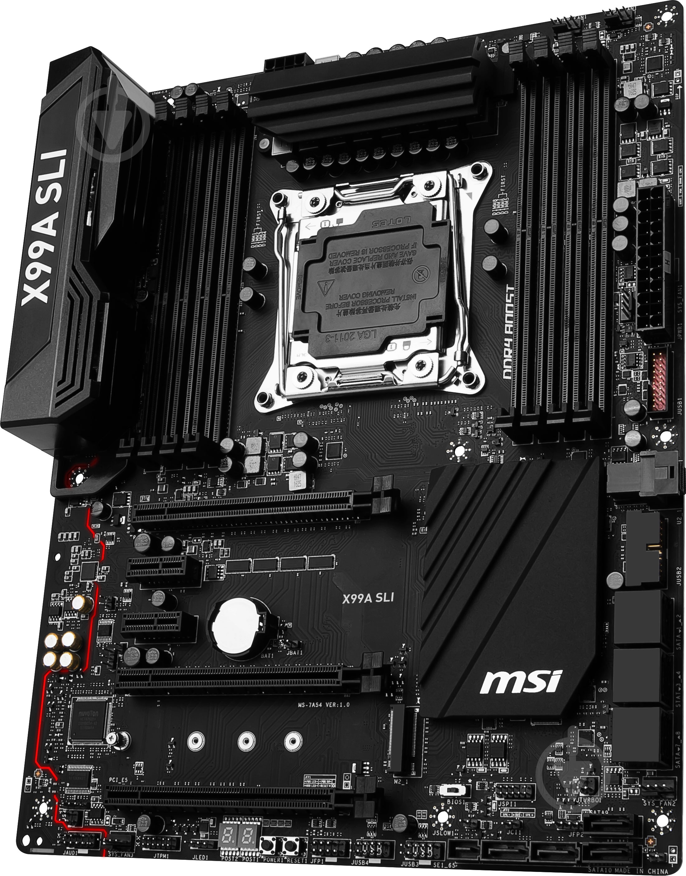 Материнская плата MSI X99A_SLI (Socket 2011-3, Intel X99, ATX) - фото 3 Материнская плата MSI X99A_SLI (Socket 2011-3, Intel X99, ATX) - фото 3