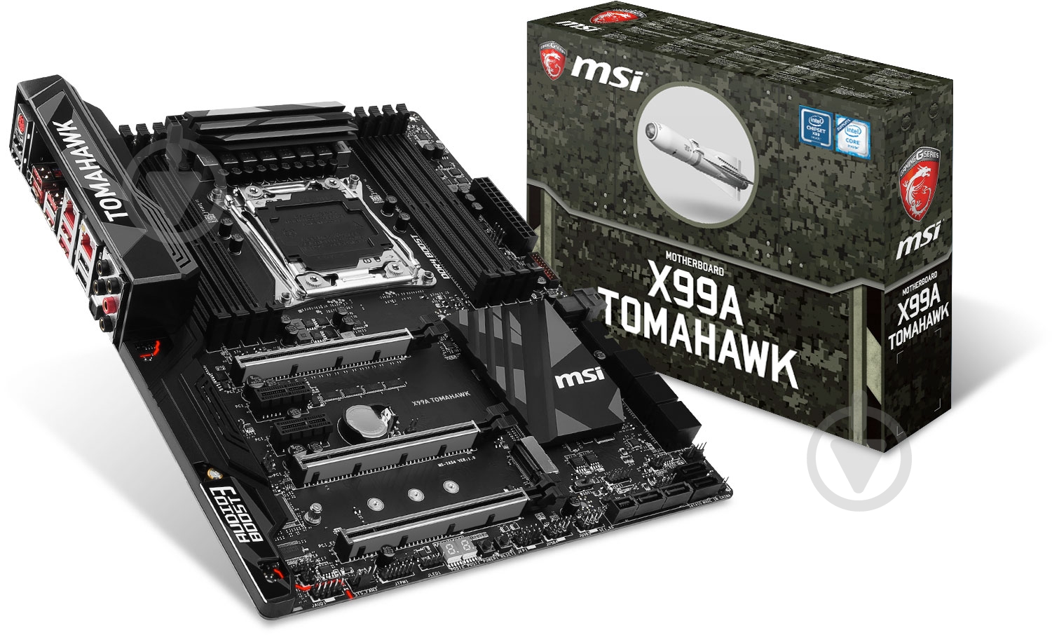 Материнская плата MSI X99A_TOMAHAWK (Socket 2011-3, Intel X99, ATX) - фото 7 Материнская плата MSI X99A_TOMAHAWK (Socket 2011-3, Intel X99, ATX) - фото 7