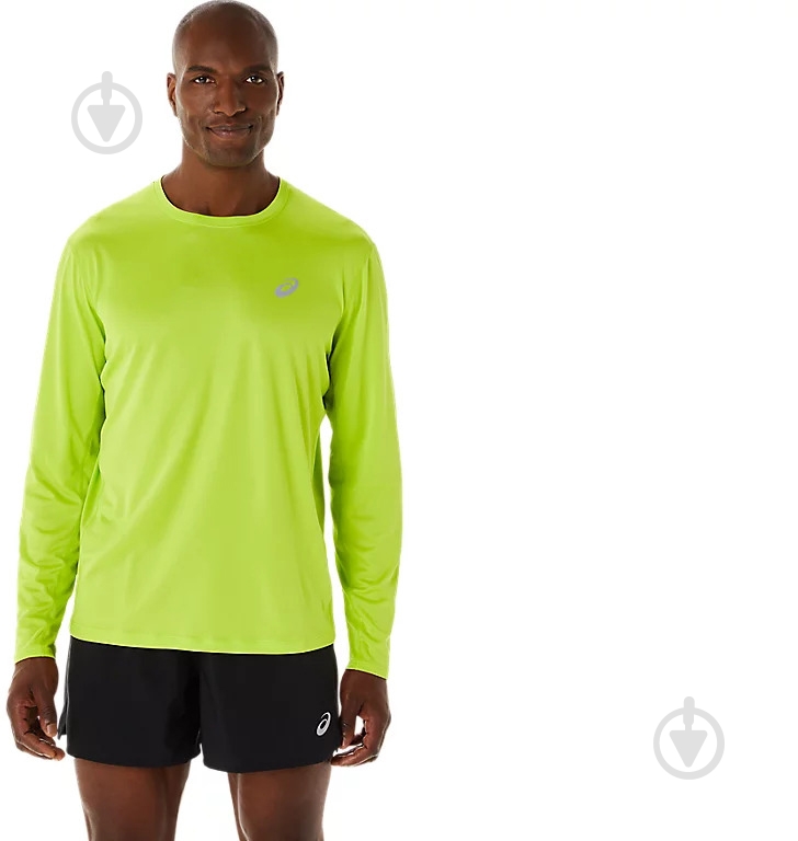 Футболка Asics CORE LS TOP 2011C340-302 р.M зеленый - фото 1