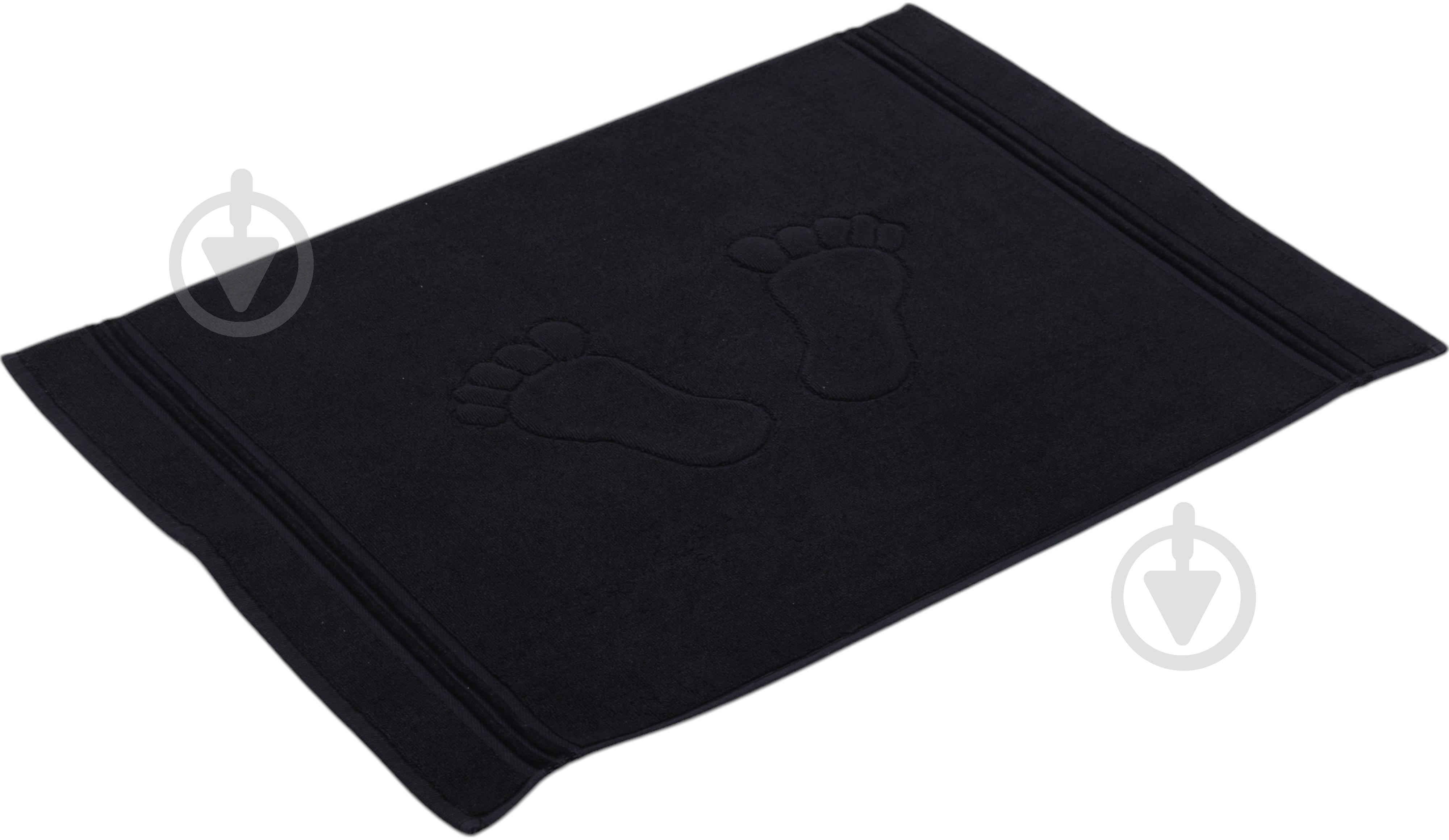 Коврик для ног Meda 50x70 см черный La Nuit - фото 1 Коврик для ног Meda 50x70 см черный La Nuit - фото 1