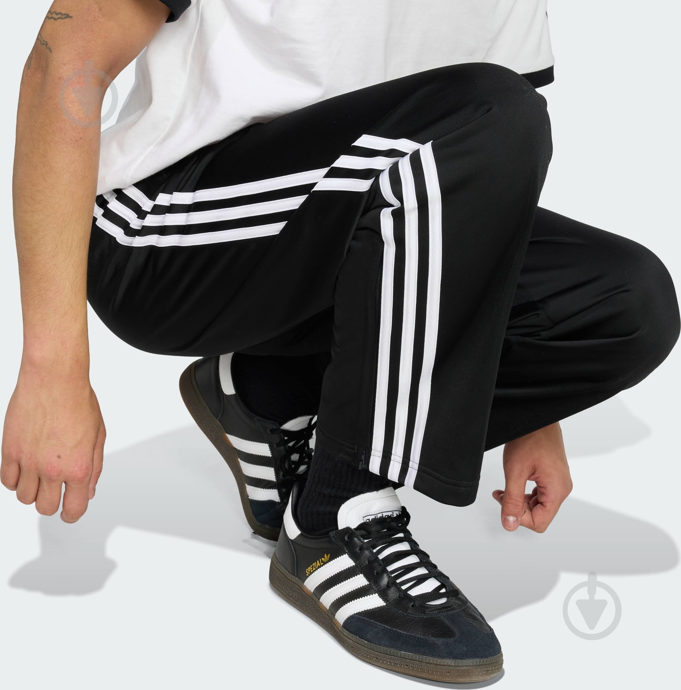 Штани Adidas FIREBIRD TP KD8315 р. L чорний - фото 5