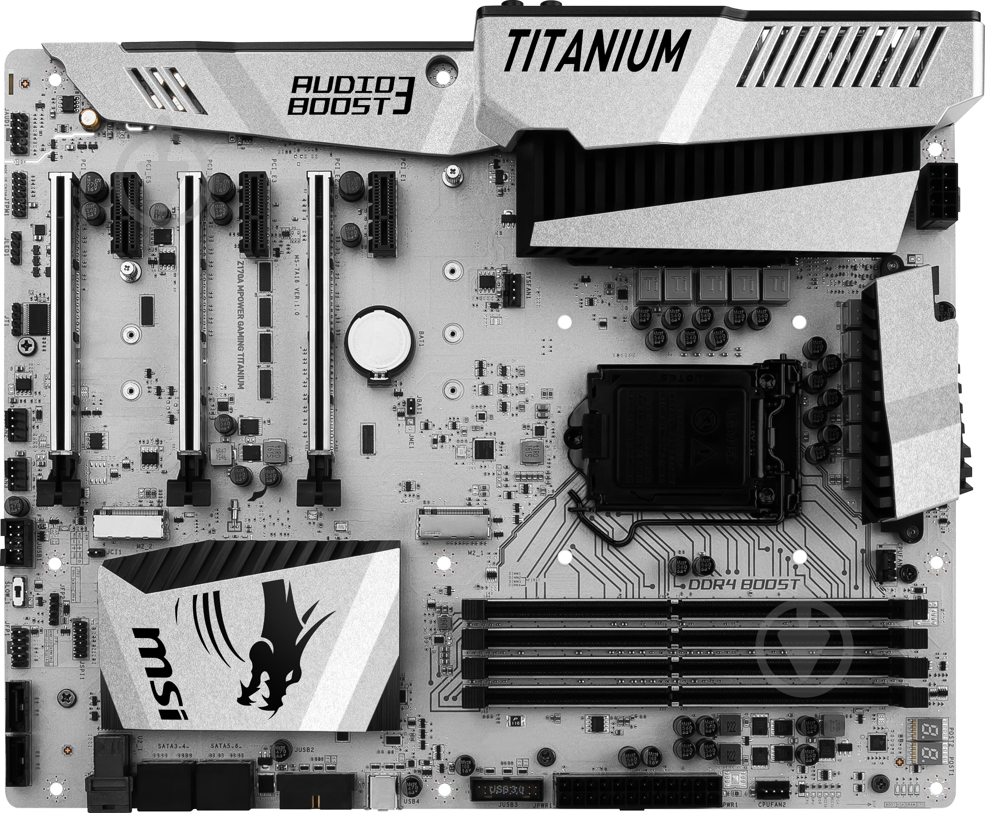 Материнская плата MSI Z170A_MPOWER_GAMING_TITA (Socket 1151, Intel Z170, ATX) - фото 1