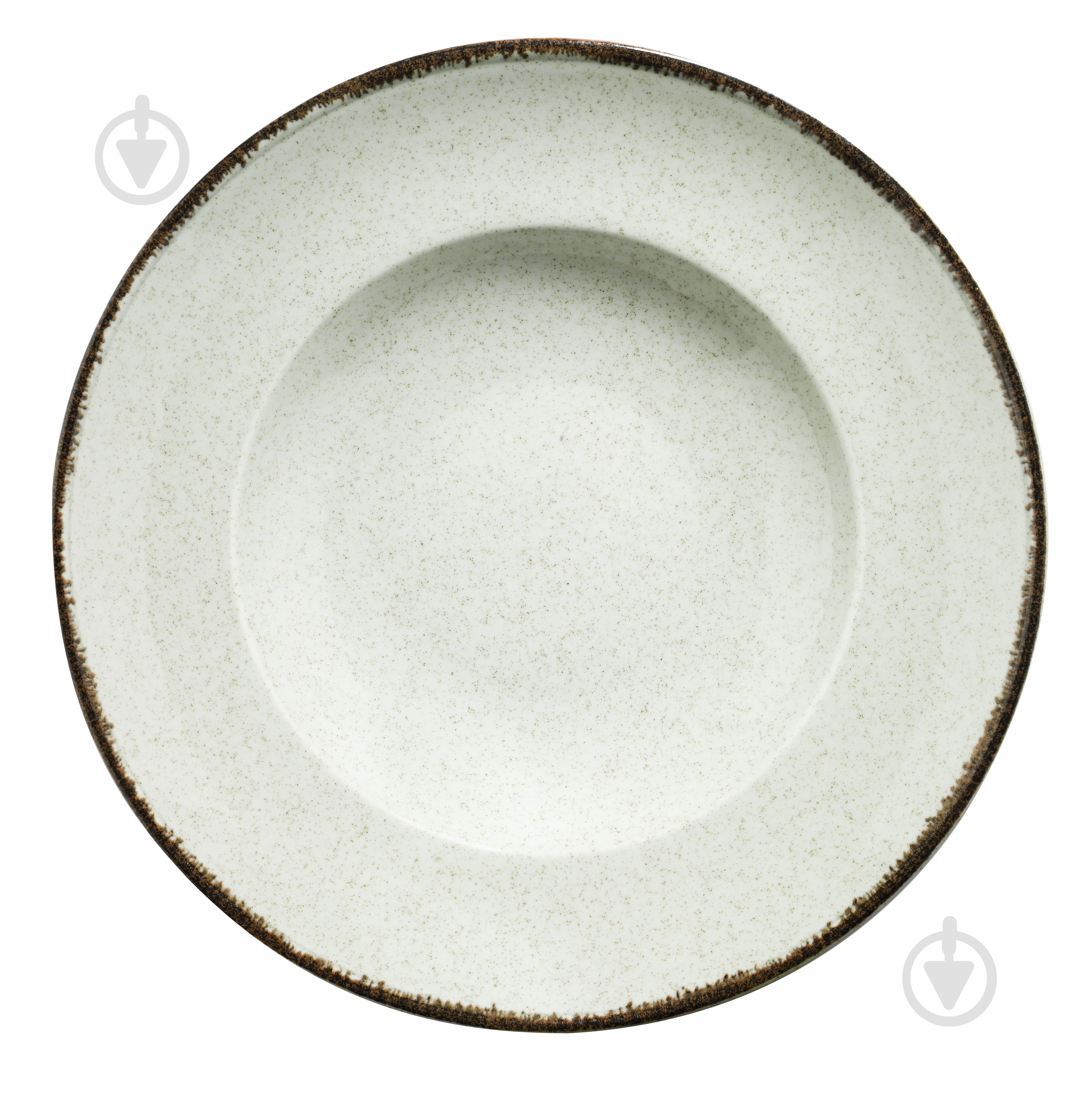 Тарелка для пасты Kutahya Color Х 27 см 400 мл зеленая - фото 1 Тарелка для пасты Kutahya Color Х 27 см 400 мл зеленая - фото 1