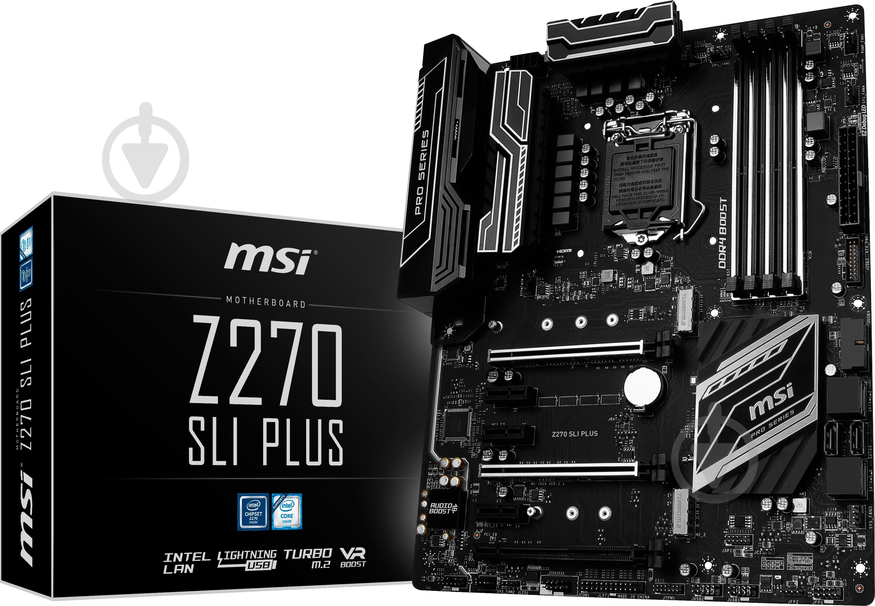 Материнская плата MSI Z270_SLI_PLUS (Socket 1151, Intel Z270, ATX) - фото 7