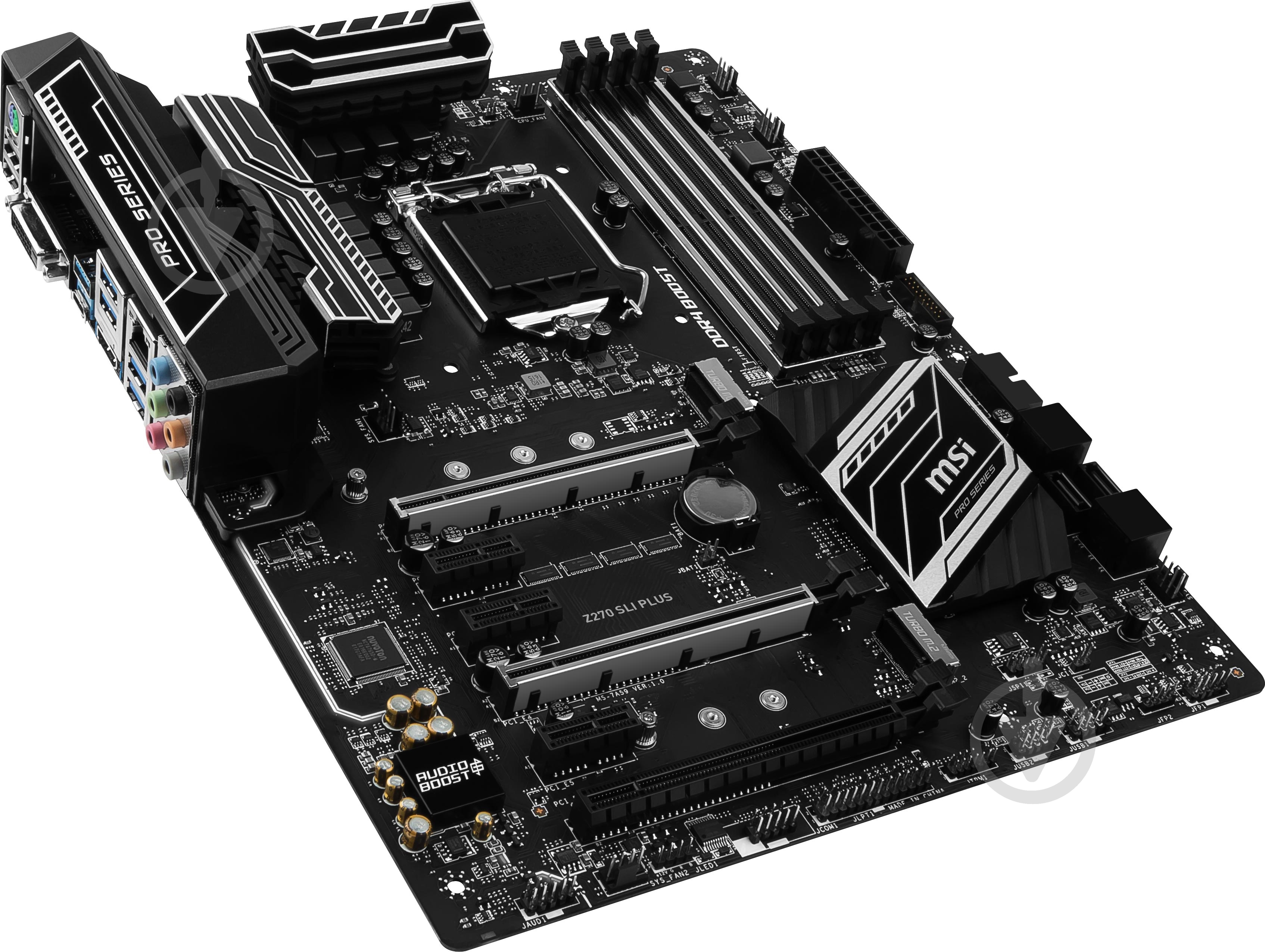 Материнская плата MSI Z270_SLI_PLUS (Socket 1151, Intel Z270, ATX) - фото 4