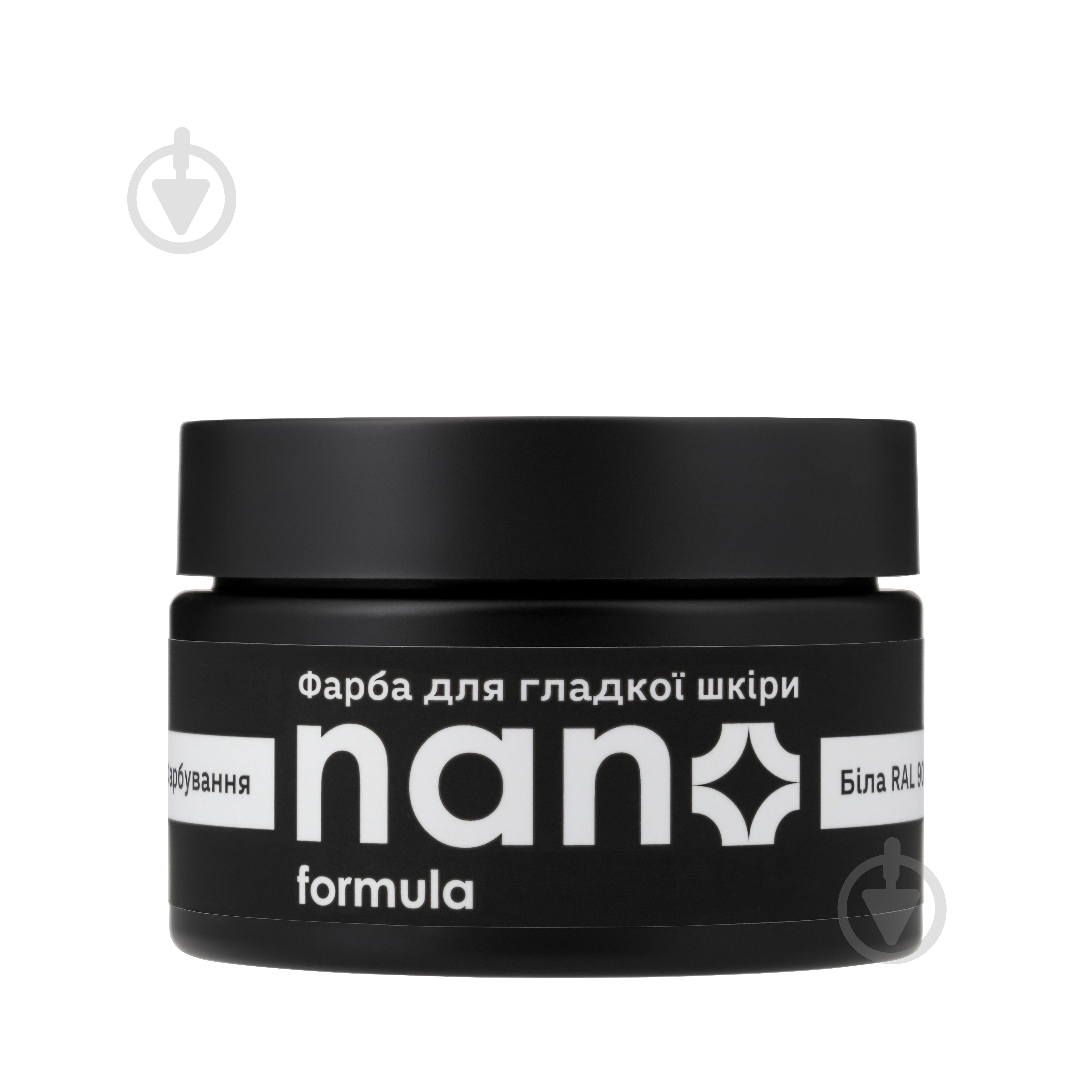Фарба для гладкої шкіри Nano Formula білий 100 мл - фото 1 Фарба для гладкої шкіри Nano Formula білий 100 мл - фото 1