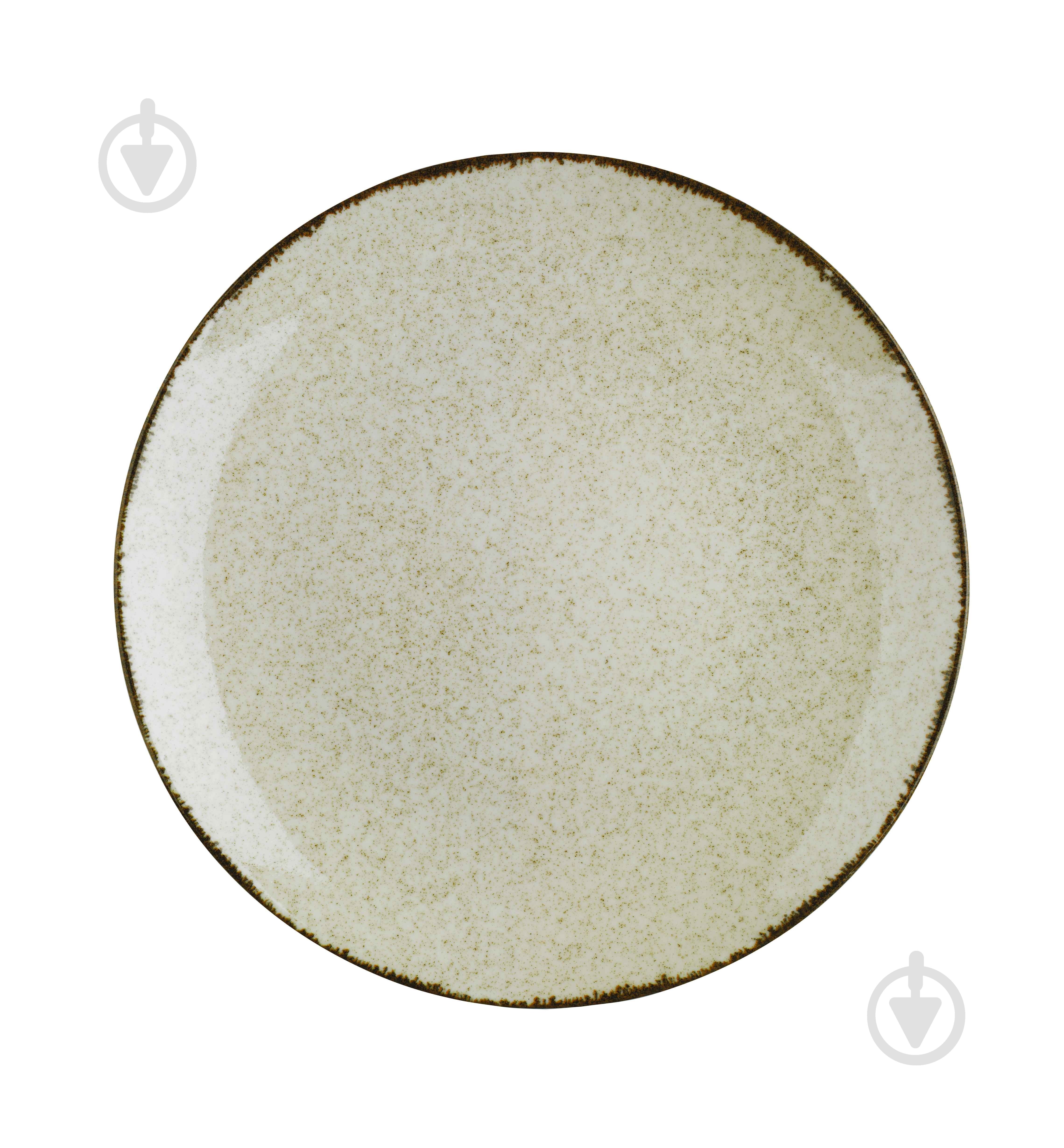 Блюдо круглое Kutahya Color Х 30 см бежевое - фото 1 Блюдо круглое Kutahya Color Х 30 см бежевое - фото 1