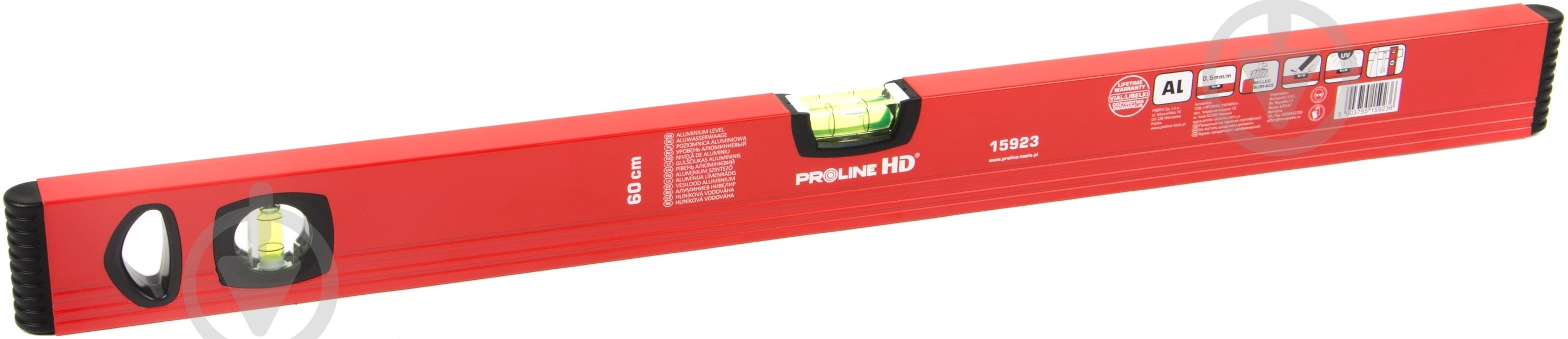 Уровень 60 см Proline HD 15923 - фото 1