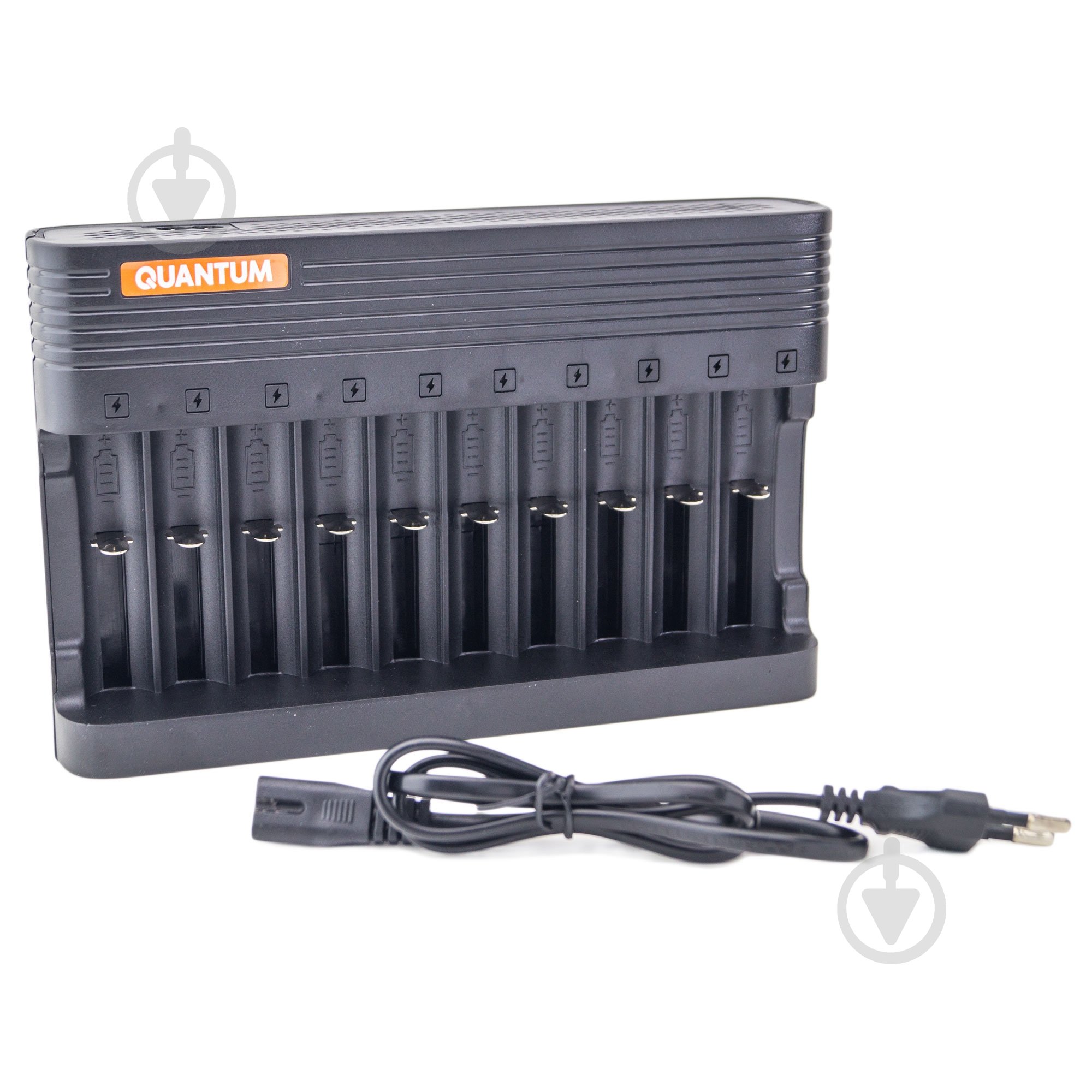 Зарядное устройство Quantum QM-BC5100 для Li-ion 3.7V акум. 10-slot (220V) 1 шт. (QM-BC5100) - фото 1 Зарядное устройство Quantum QM-BC5100 для Li-ion 3.7V акум. 10-slot (220V) 1 шт. (QM-BC5100) - фото 1