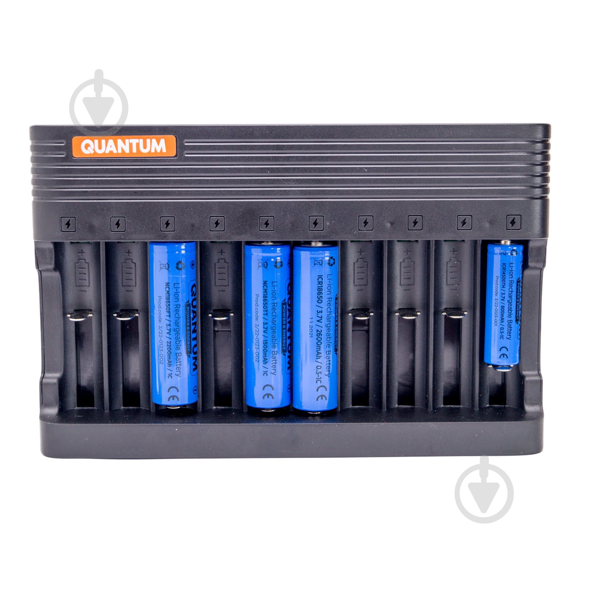 Зарядное устройство Quantum QM-BC5100 для Li-ion 3.7V акум. 10-slot (220V) 1 шт. (QM-BC5100) - фото 2 Зарядное устройство Quantum QM-BC5100 для Li-ion 3.7V акум. 10-slot (220V) 1 шт. (QM-BC5100) - фото 2