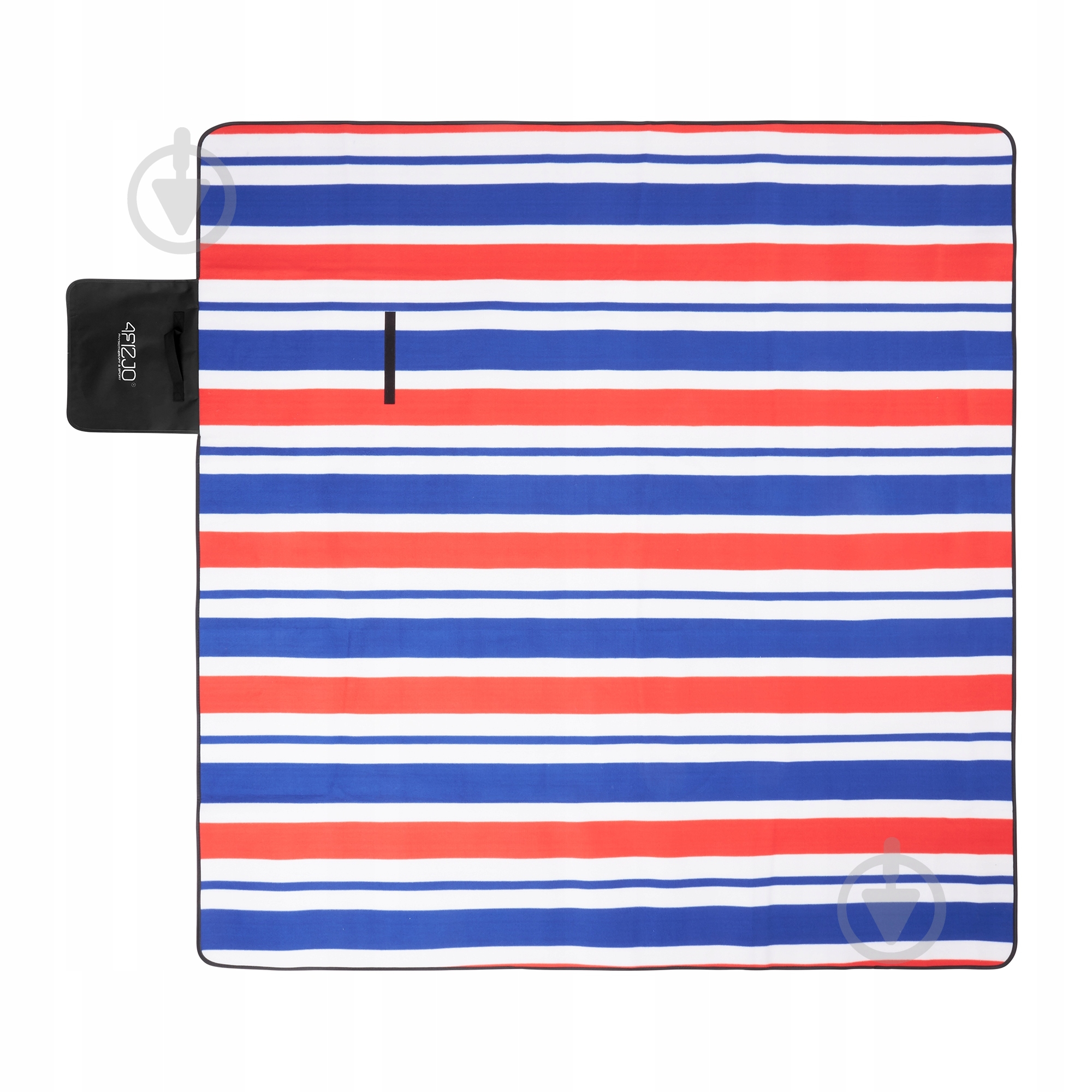 Коврик для пикника 4fizjo (P-5907739317186) 4FJ0393 200x200 см синий с красным - фото 12