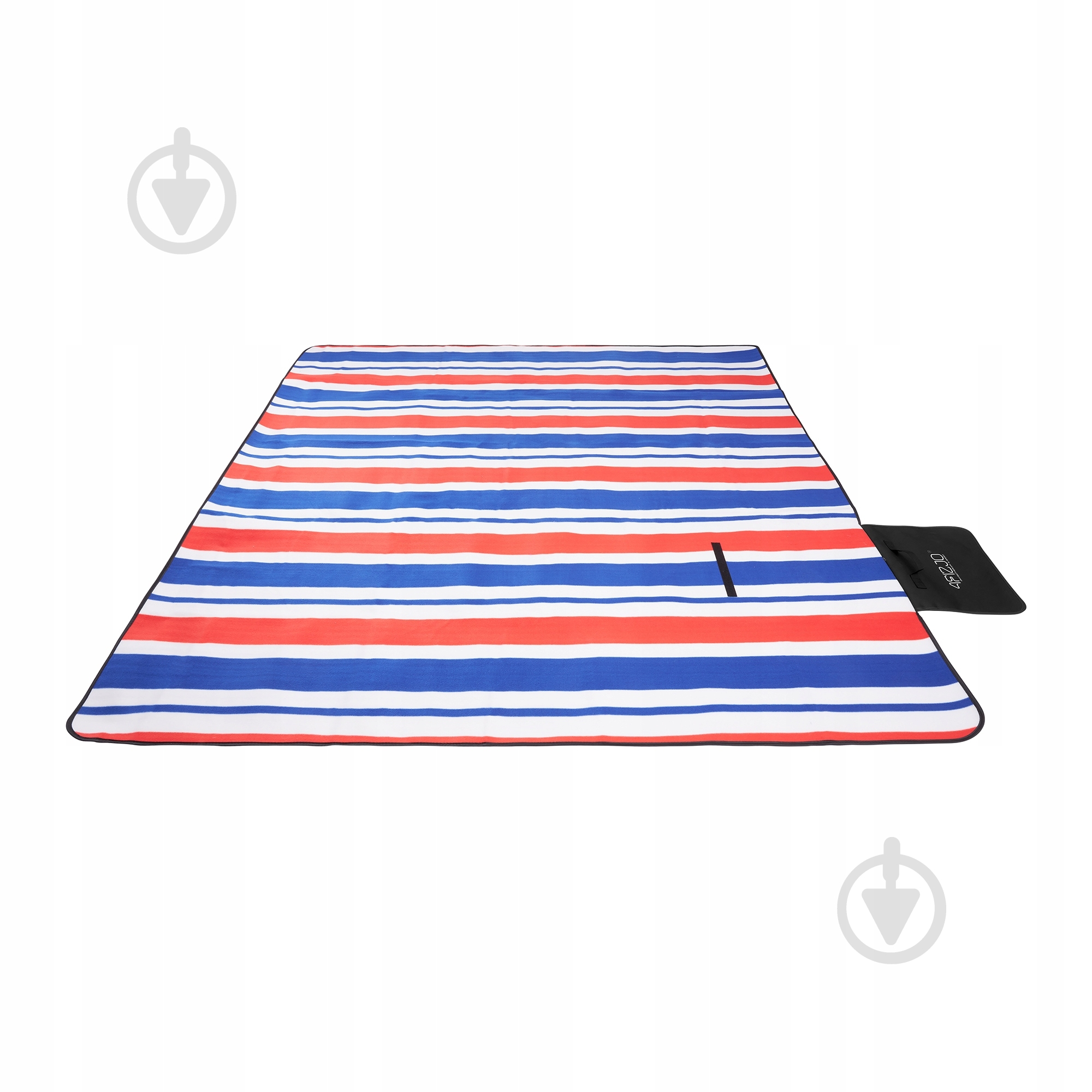 Коврик для пикника 4fizjo (P-5907739317186) 4FJ0393 200x200 см синий с красным - фото 7
