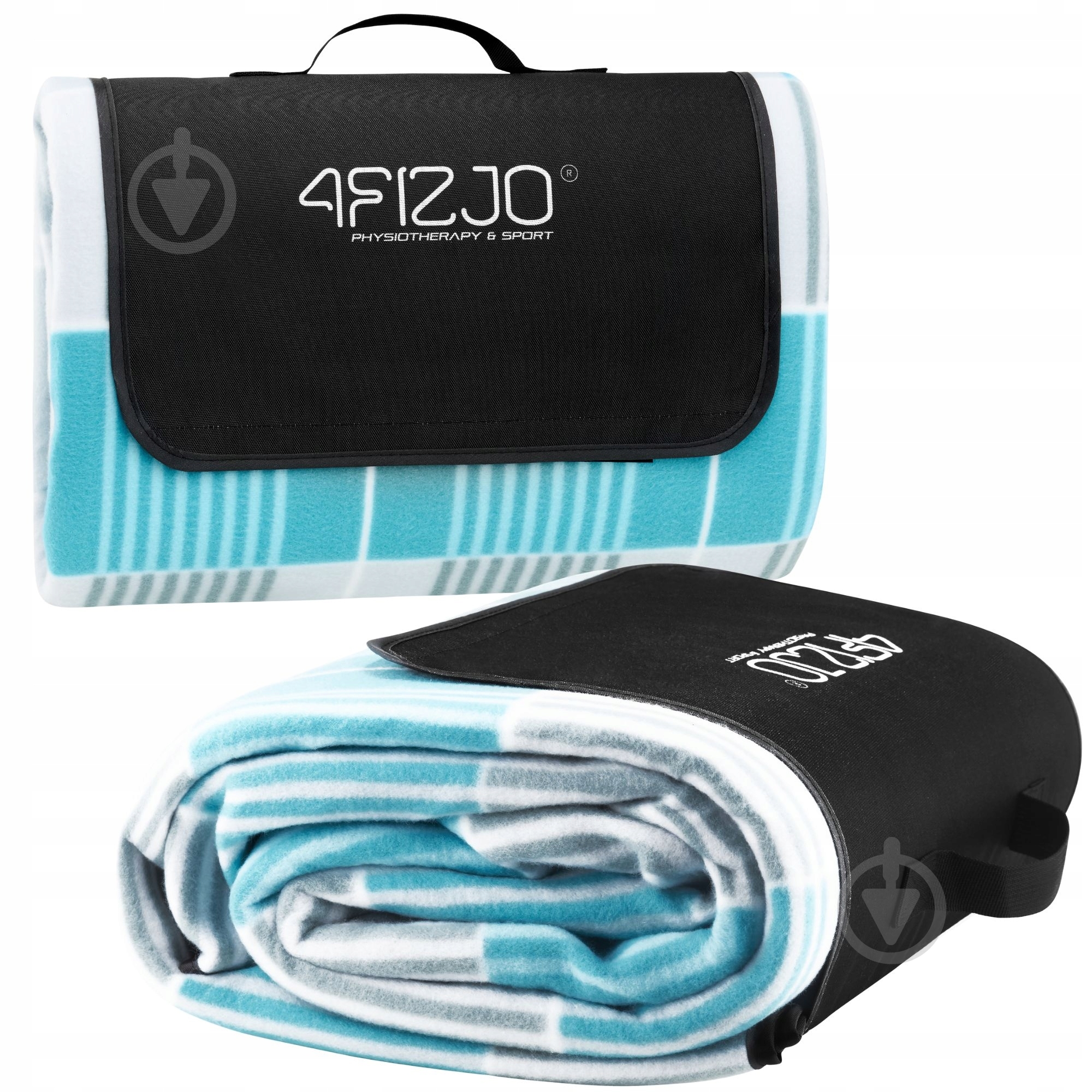 Коврик для пикника 4fizjo (P-5907739317209) 4FJ0394 200x200 см голубой с серым - фото 8 Коврик для пикника 4fizjo (P-5907739317209) 4FJ0394 200x200 см голубой с серым - фото 8