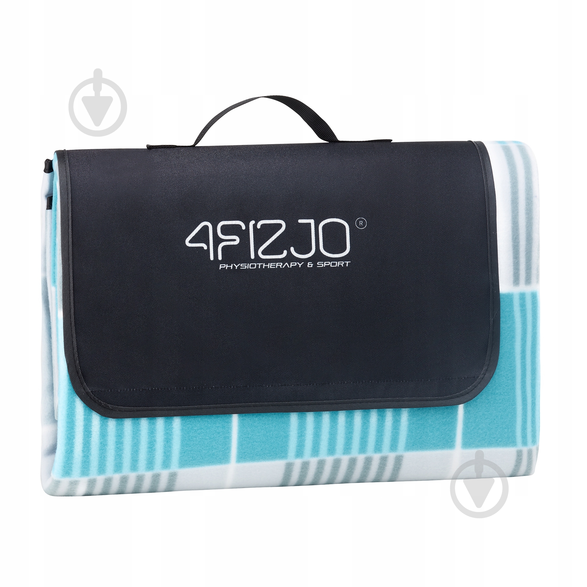 Коврик для пикника 4fizjo (P-5907739317209) 4FJ0394 200x200 см голубой с серым - фото 4 Коврик для пикника 4fizjo (P-5907739317209) 4FJ0394 200x200 см голубой с серым - фото 4