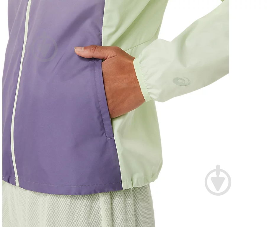 Ветровка Asics LITE-SHOW JACKET 2012C742-300 р.XS синяя - фото 4