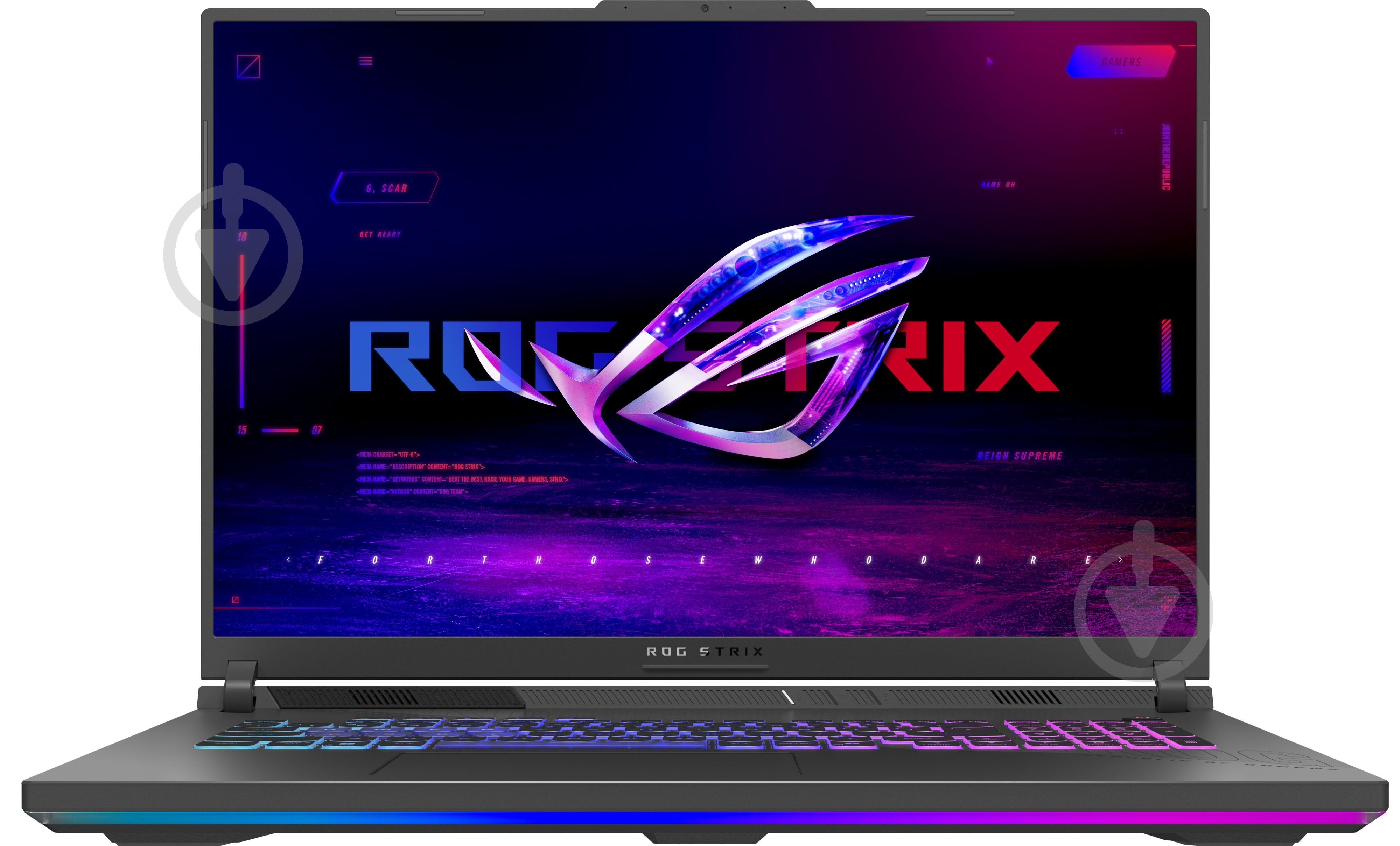 Ноутбук Asus ROG Strix G18 G814PP-TT085 18" (90NR0KY8-M00580) eclipse gray - фото 7