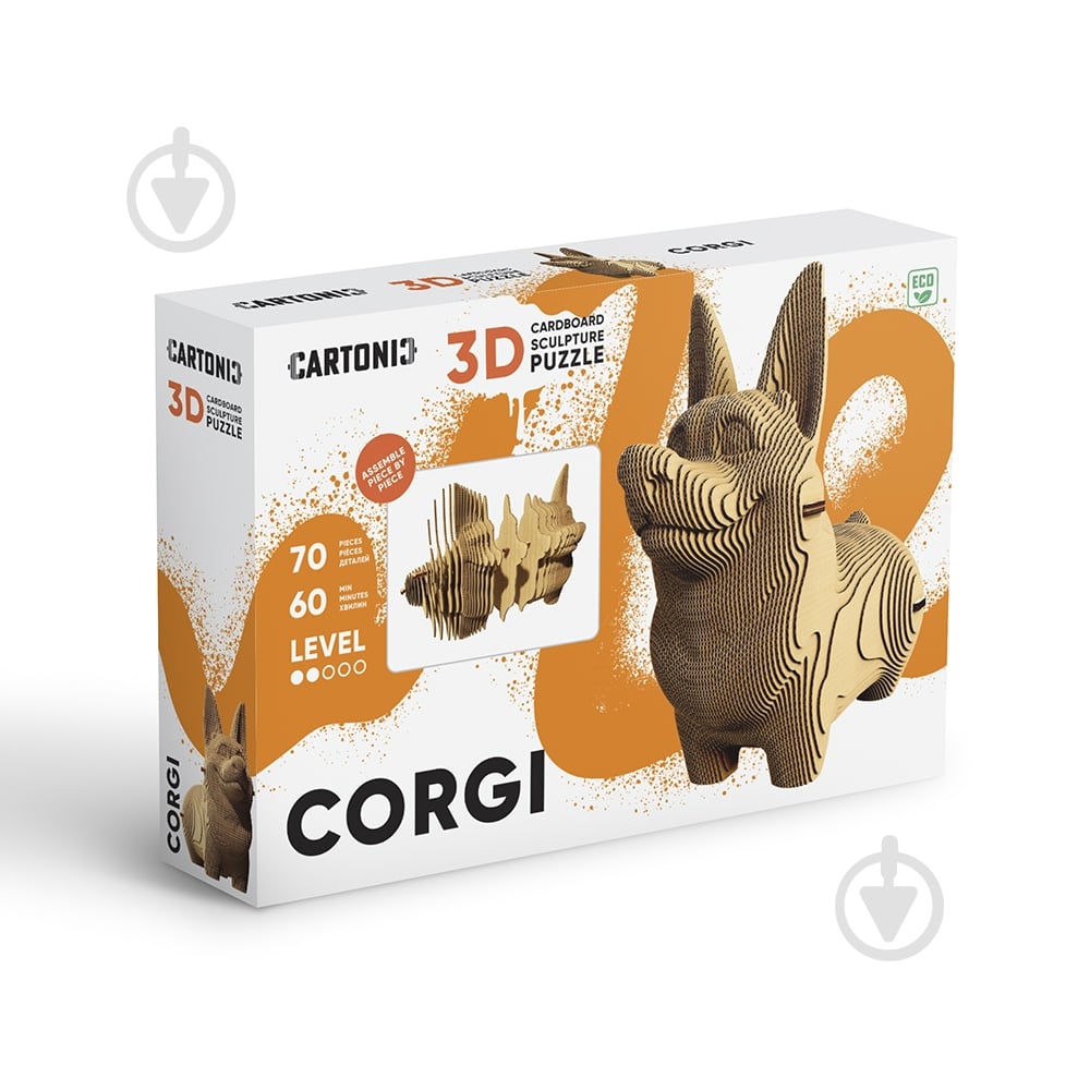 3D-конструктор Cartonic CORGI CARTCORG - фото 2