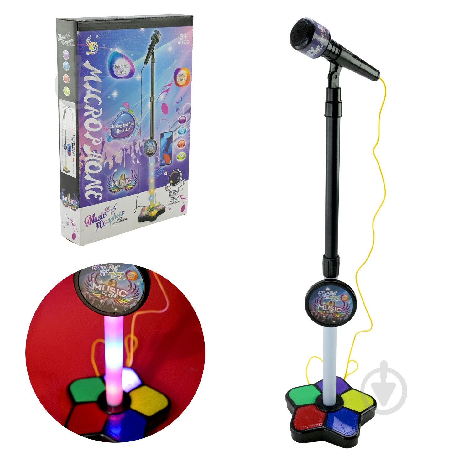 Микрофон Shantou на стойке HD-603 - фото 1