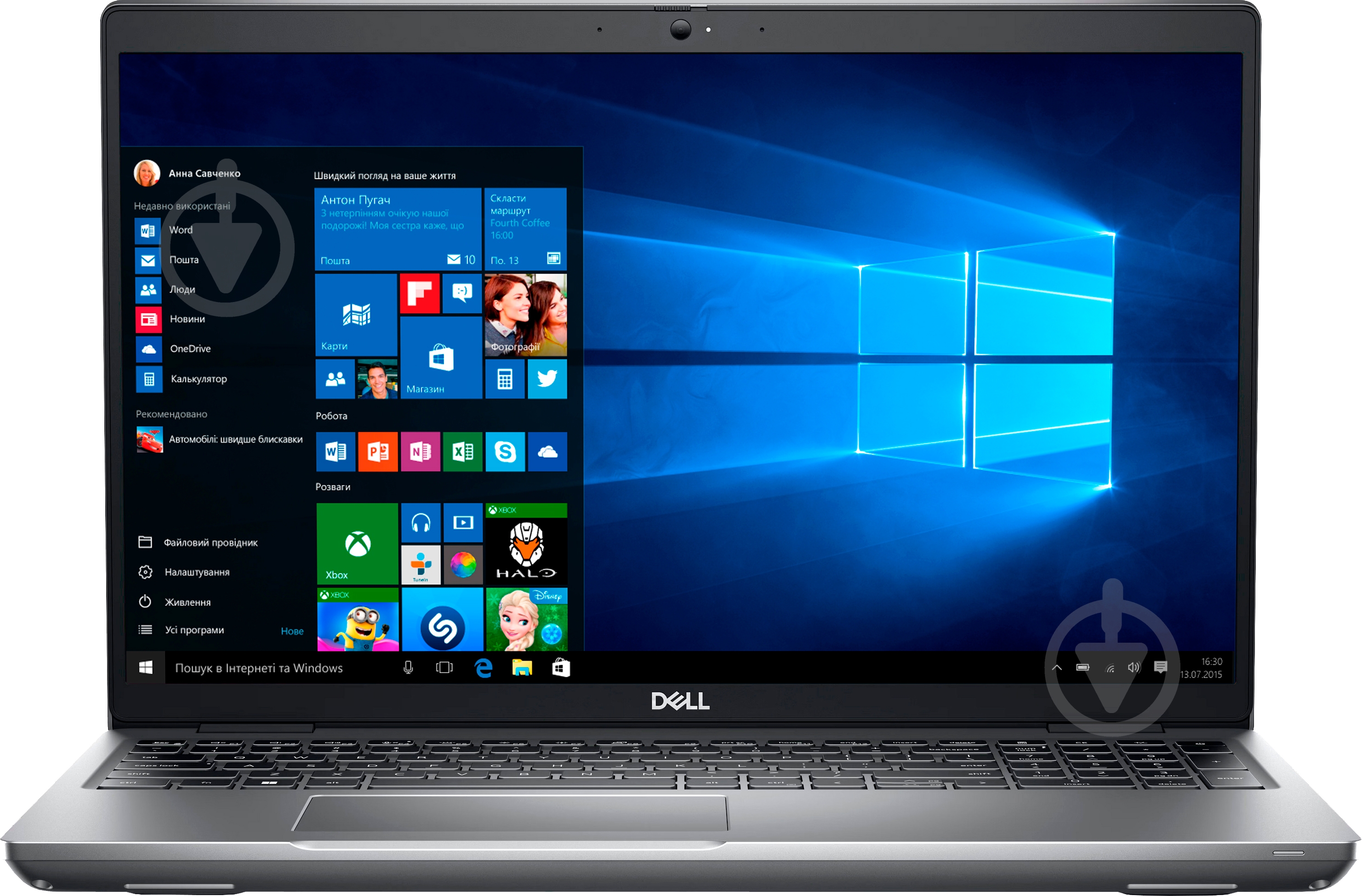 Ноутбук Dell Precision 3571 15,6" (N099PW3571UA_WP) grey - фото 1