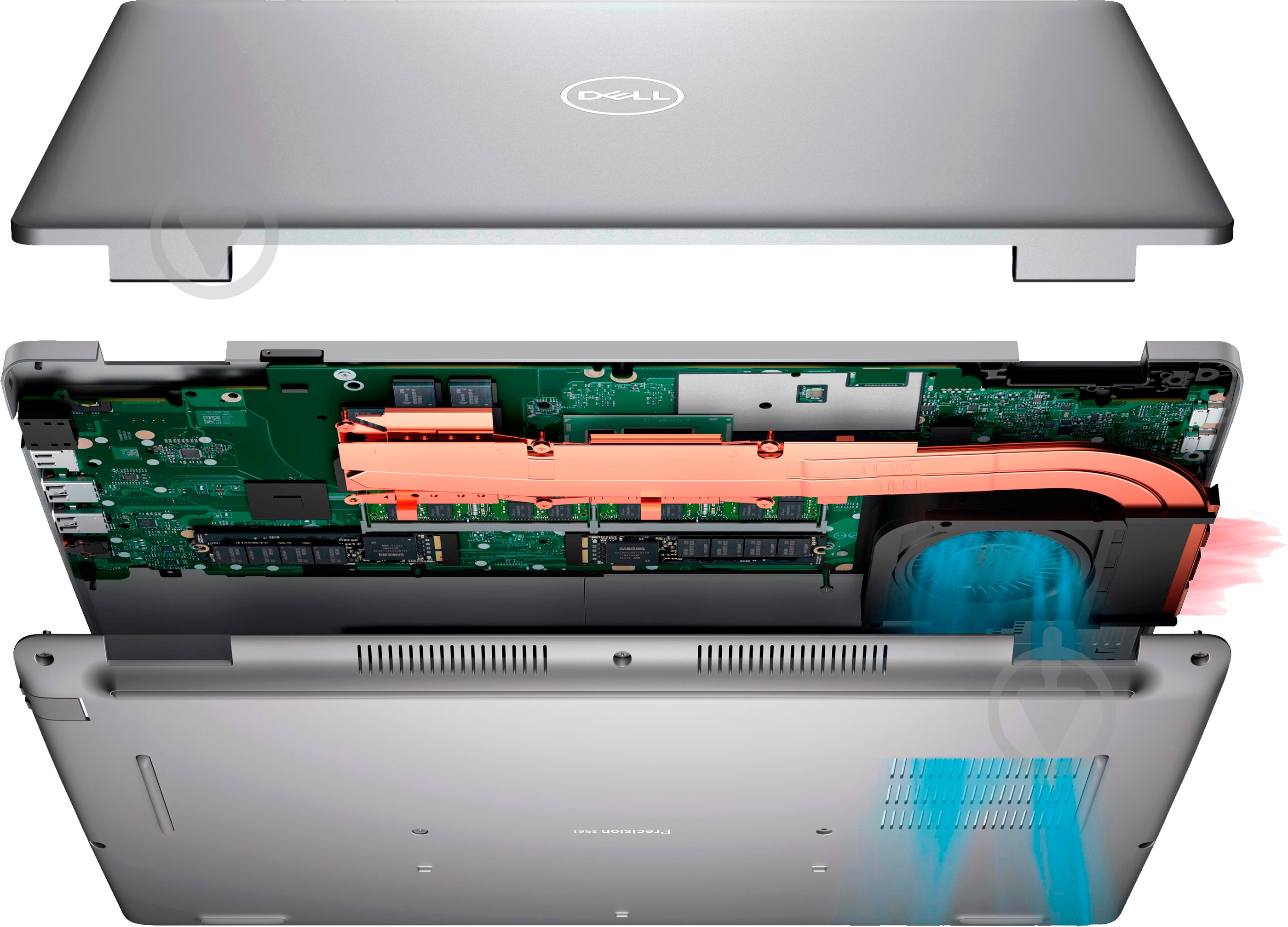 Ноутбук Dell Precision 3571 15,6" (N099PW3571UA_WP) grey - фото 6