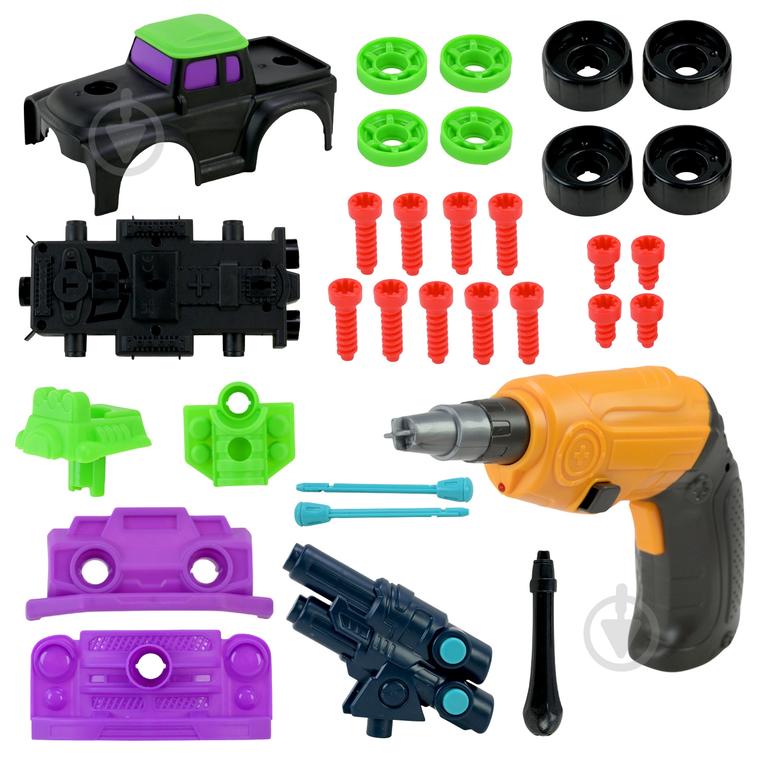 Игрушка-конструктор Shantou 3 в 1 661-2011 - фото 5