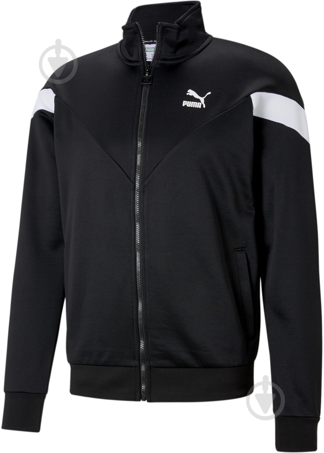 Джемпер Puma Iconic MCS Track Jacket PT 53010201 р. M черный - фото 1