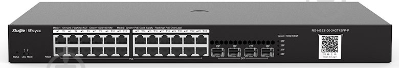 Коммутатор Ruijie RG-NBS3100-24GT4SFP - фото 1 Коммутатор Ruijie RG-NBS3100-24GT4SFP - фото 1