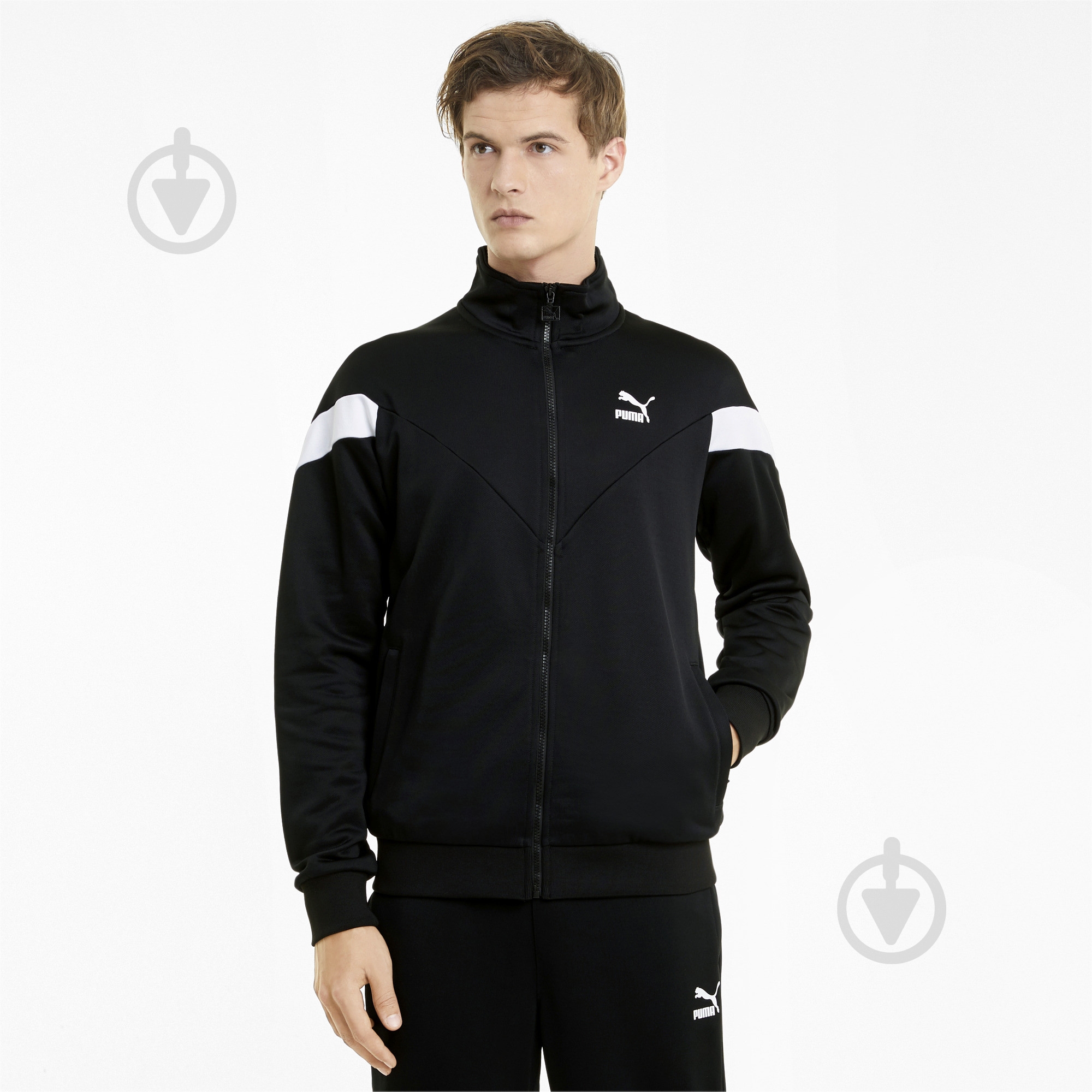 Джемпер Puma Iconic MCS Track Jacket PT 53010201 р. S чорний - фото 3