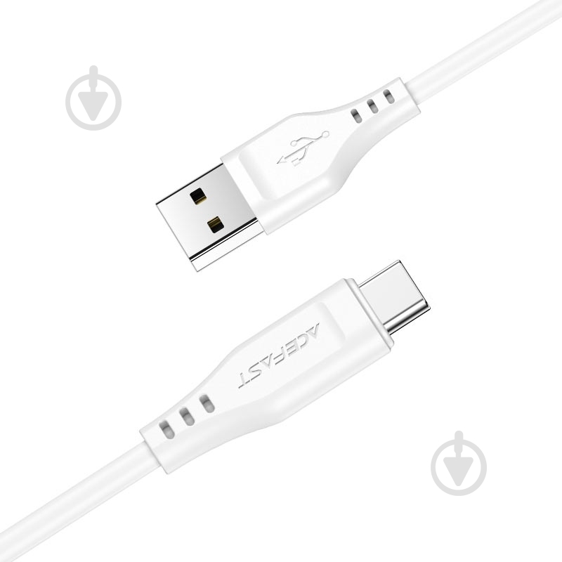 Кабель Acefast 1,2 м белый (6974316280873) - фото 2