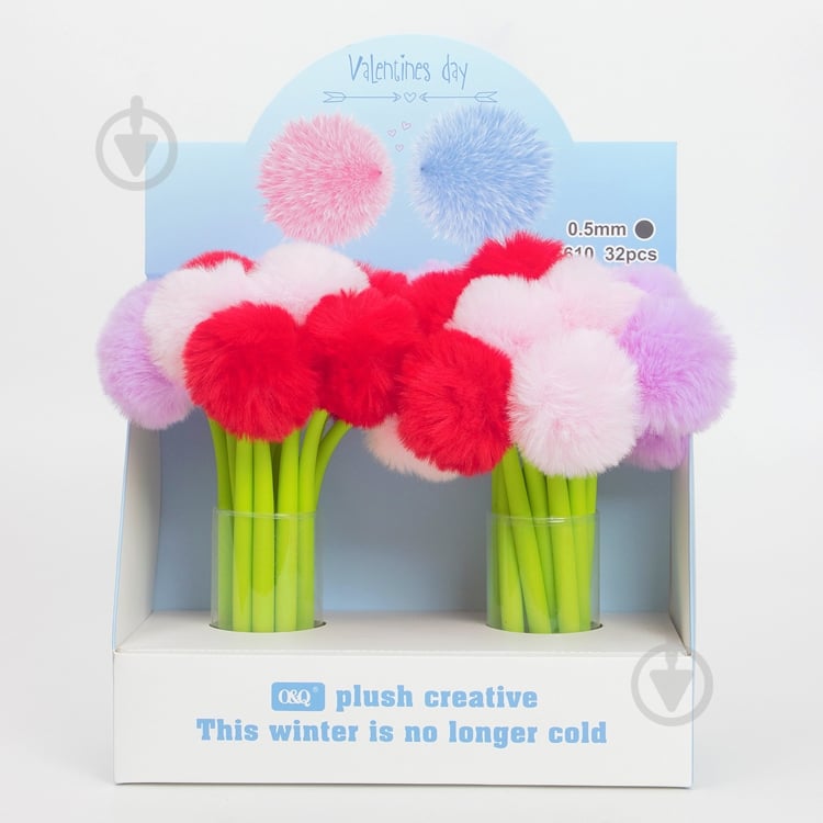 Ручка шариковая Brushme Помпон - фото 1 Ручка шариковая Brushme Помпон - фото 1