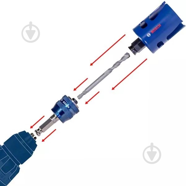 Коронка Bosch Expert Construction Material 48 мм 2608900462 - фото 9