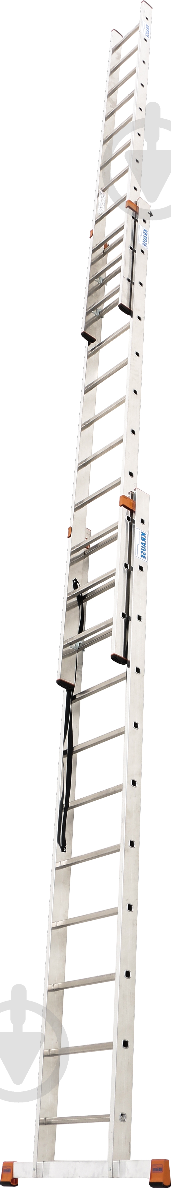 Лестница 3-секционная универсальная Krause Tribilo 3x11 - фото 3 Лестница 3-секционная универсальная Krause Tribilo 3x11 - фото 3