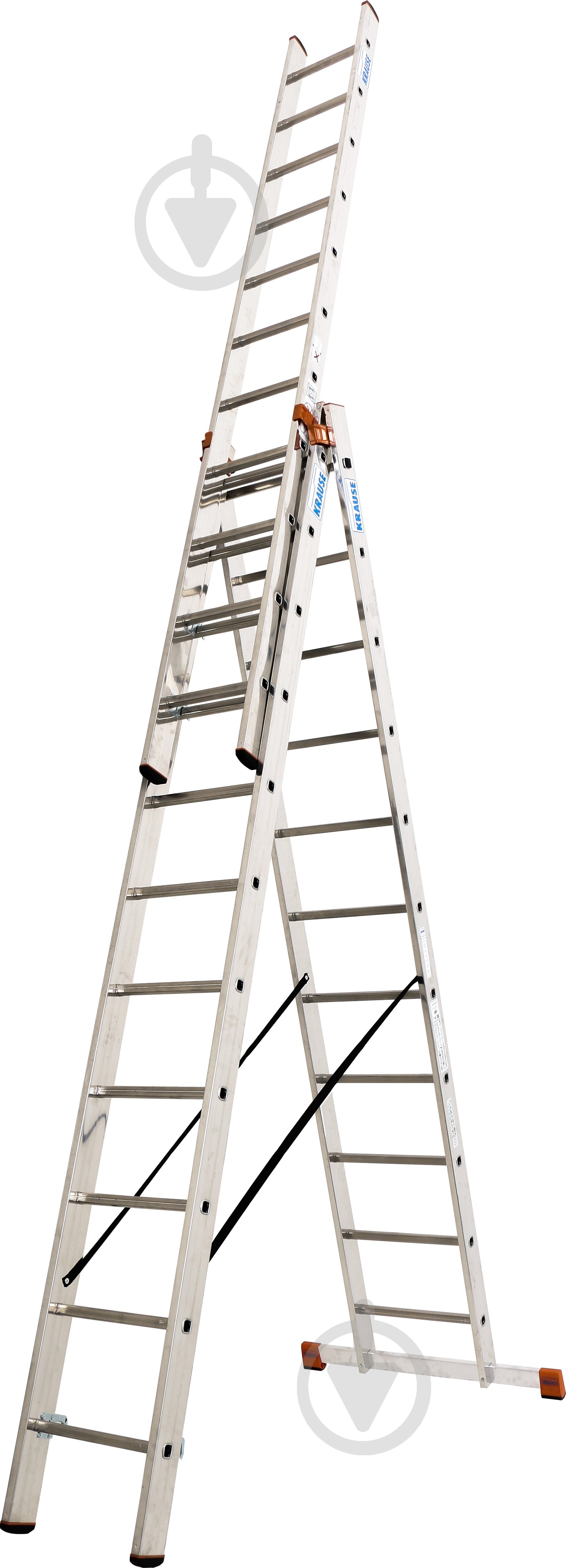 Лестница 3-секционная универсальная Krause Tribilo 3x11 - фото 1 Лестница 3-секционная универсальная Krause Tribilo 3x11 - фото 1