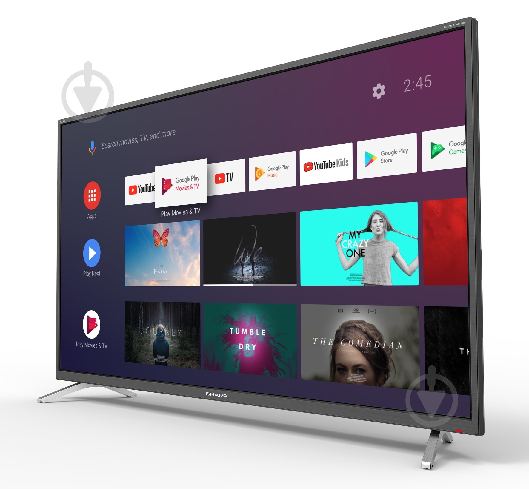 Телевізор Sharp 4T-C40BL2EF2AB - фото 2