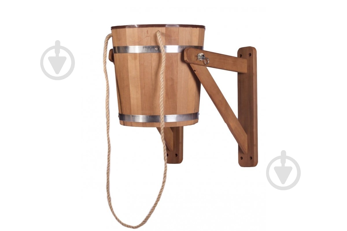 Ведро-водопад Tesli из термодревесины 20 л - фото 1