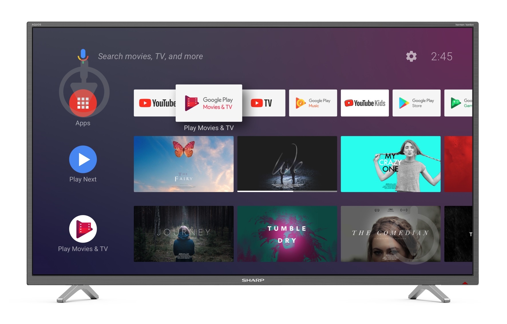 Телевізор Sharp 4T-C65BL2EF2AB - фото 1