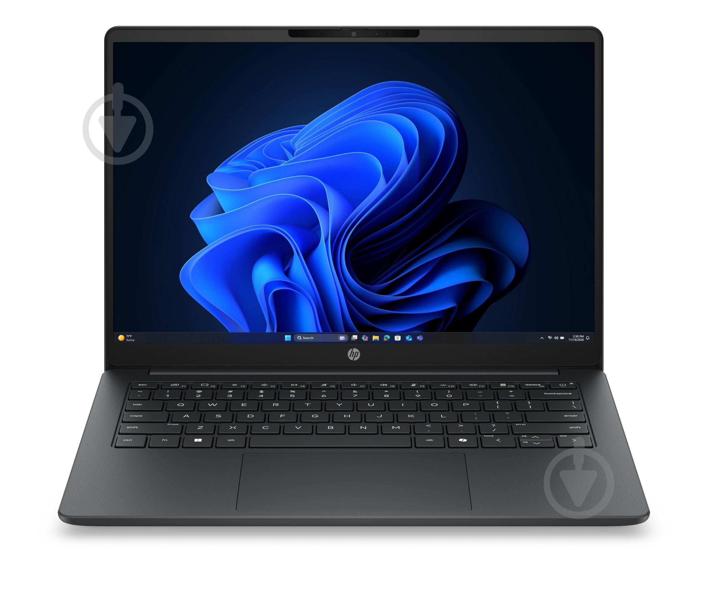 Ноутбук HP 200 G2a DV0A4ET 14" (DV0A4ET) iron gray - фото 1