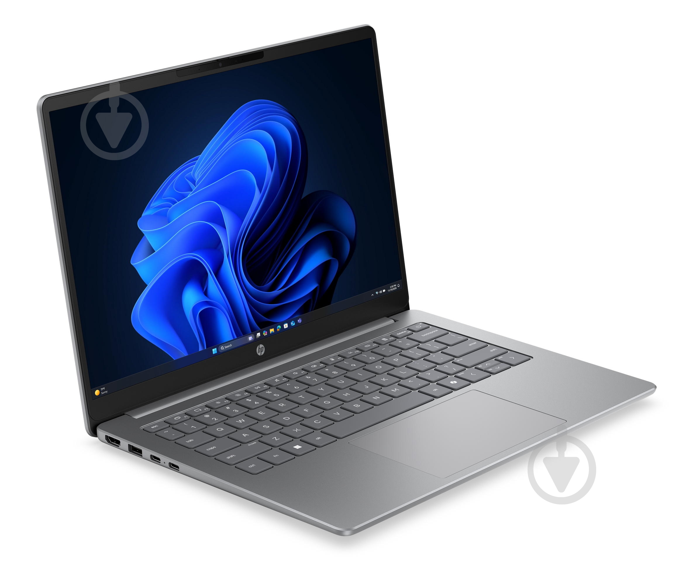 Ноутбук HP 200 G2a DV0B2ET 14" (DV0B2ET) Meteor Silver - фото 2