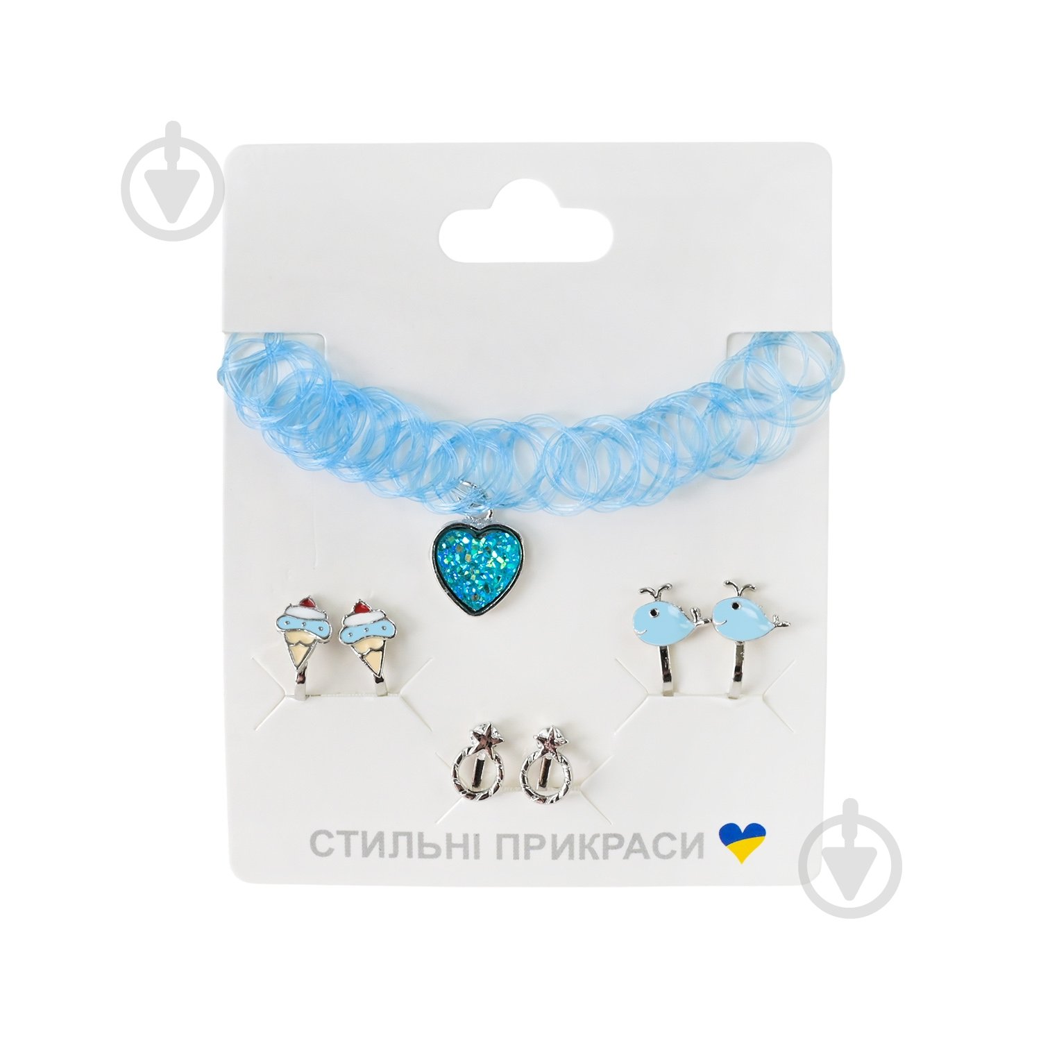 Набор украшений Shantou серьги и чокер B4355 - фото 5