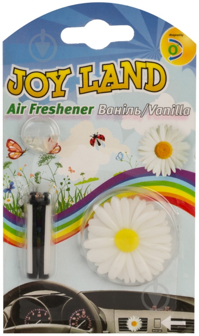 Ароматизатор на дефлектор  O2 Ромашка Ромашка ваніль - фото 1