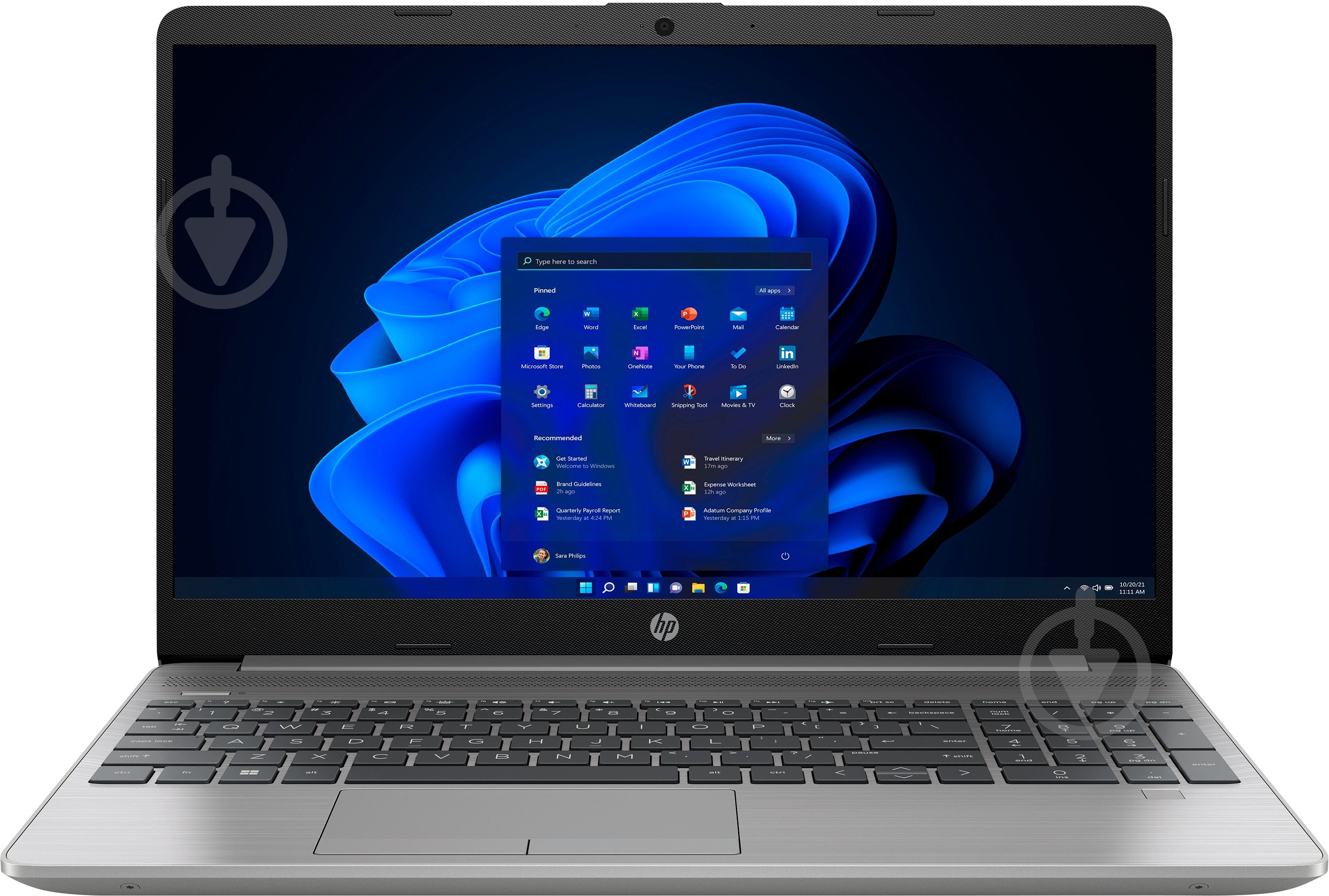Ноутбук HP 255 G9 15,6" (6S7L5EA) gray - фото 1