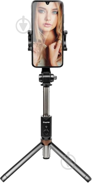 Трипод WS-18002 Selfie Stick Tripod Bluetooth (DSP-WS18002) black - фото 1