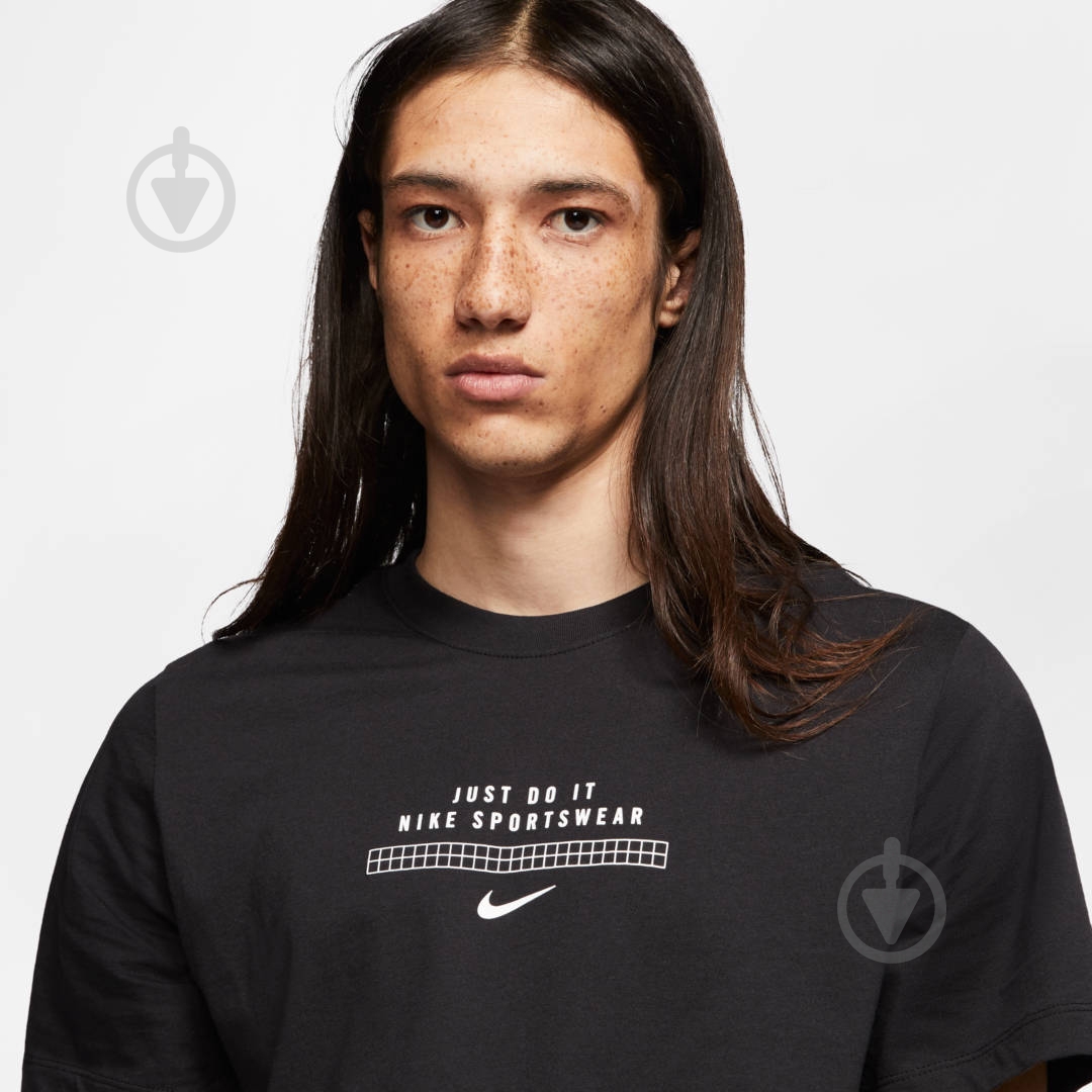 Футболка Nike M NSW DNA SS TEE CW2373-010 р.S черный - фото 4
