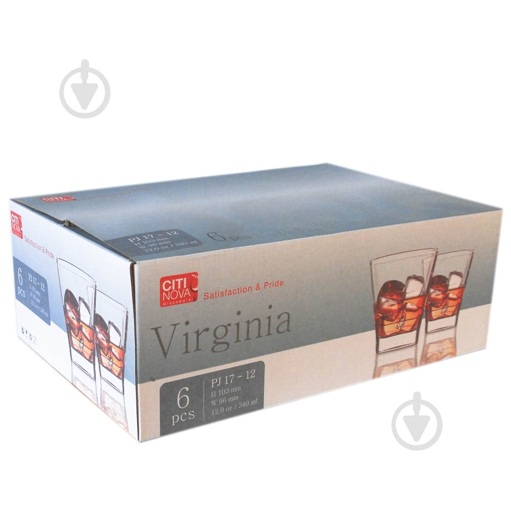 Набор стаканов Super Value Virginia 340 мл 6 шт. - фото 2